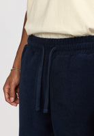 Revolution Terry Shorts Shorts Navy