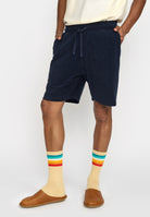Revolution Terry Shorts Shorts Navy