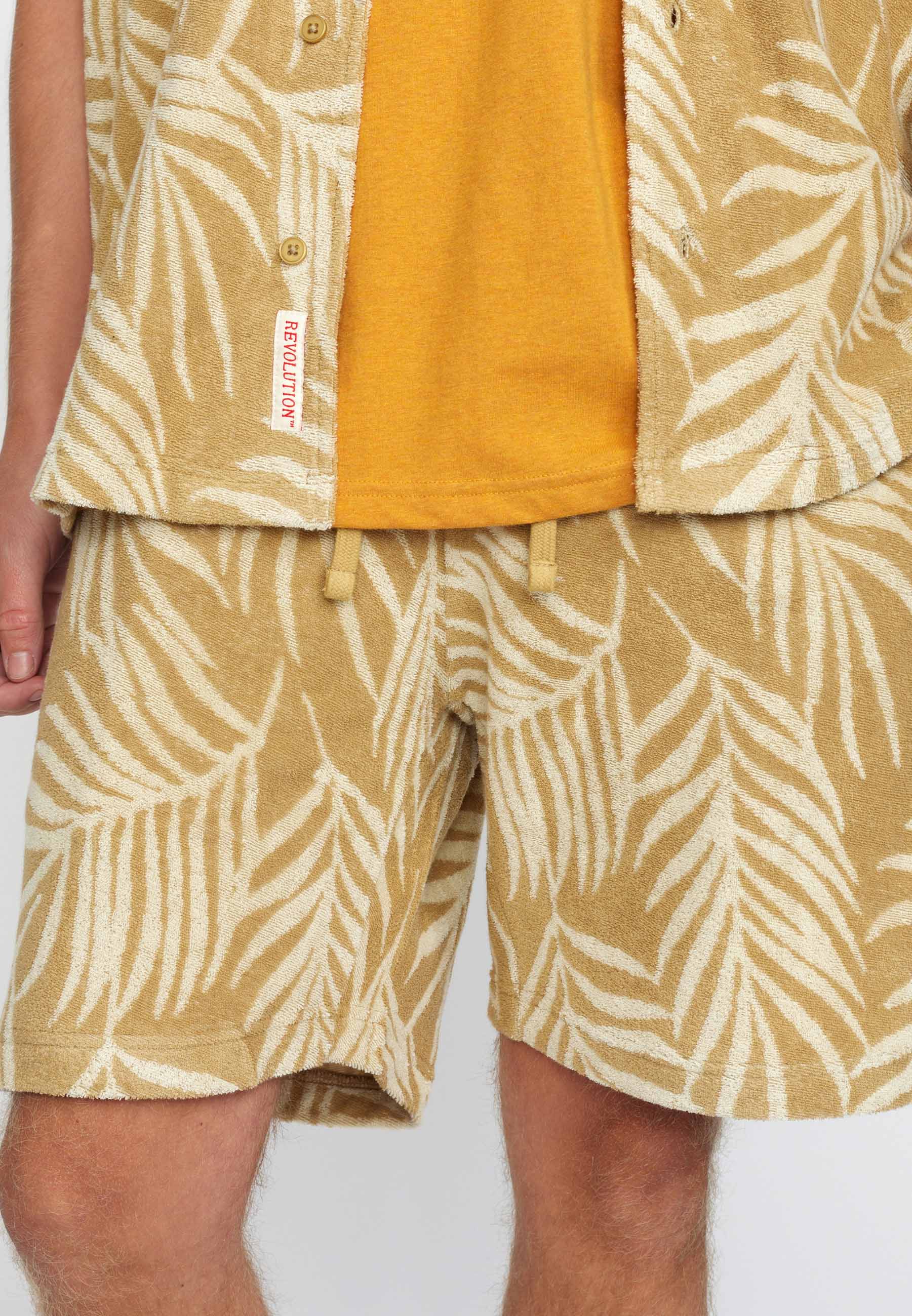 Revolution Terry Shorts Shorts Khaki