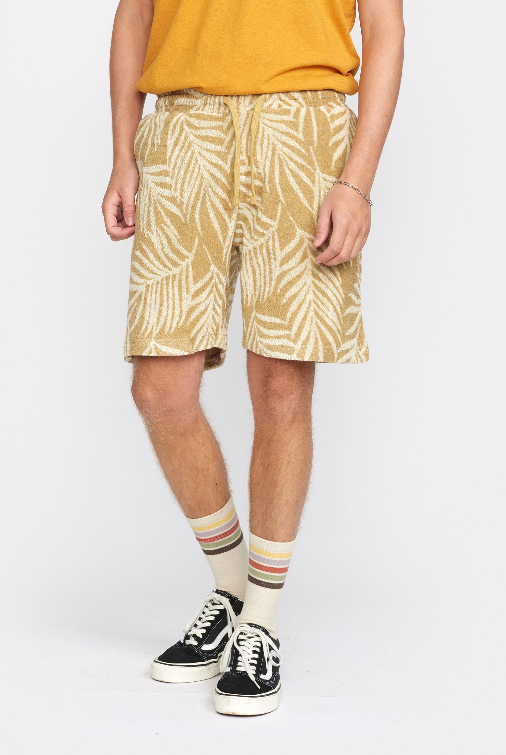 Revolution Terry Shorts Shorts Khaki