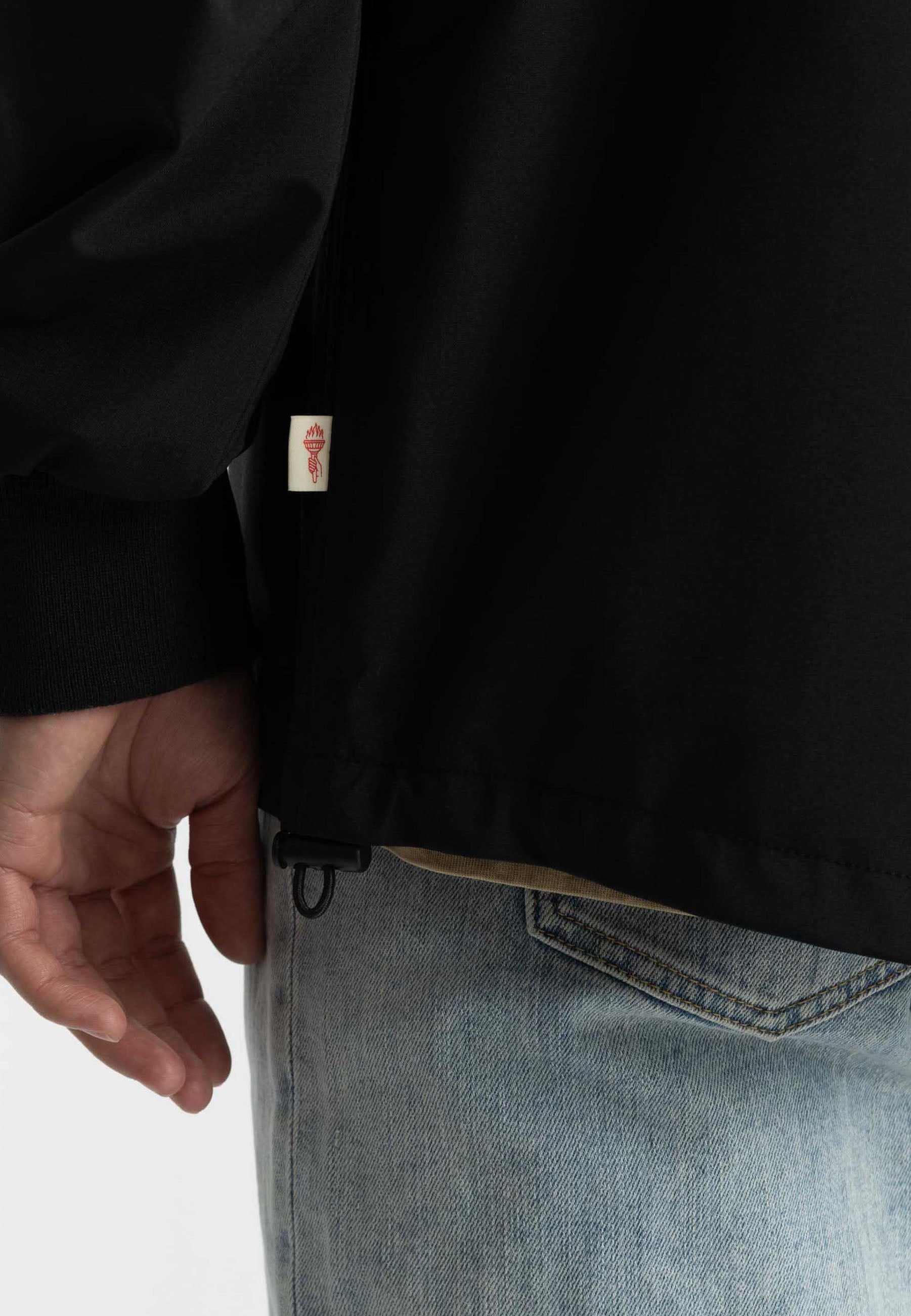 Revolution Track Jacket Lightweight Outerwear Black