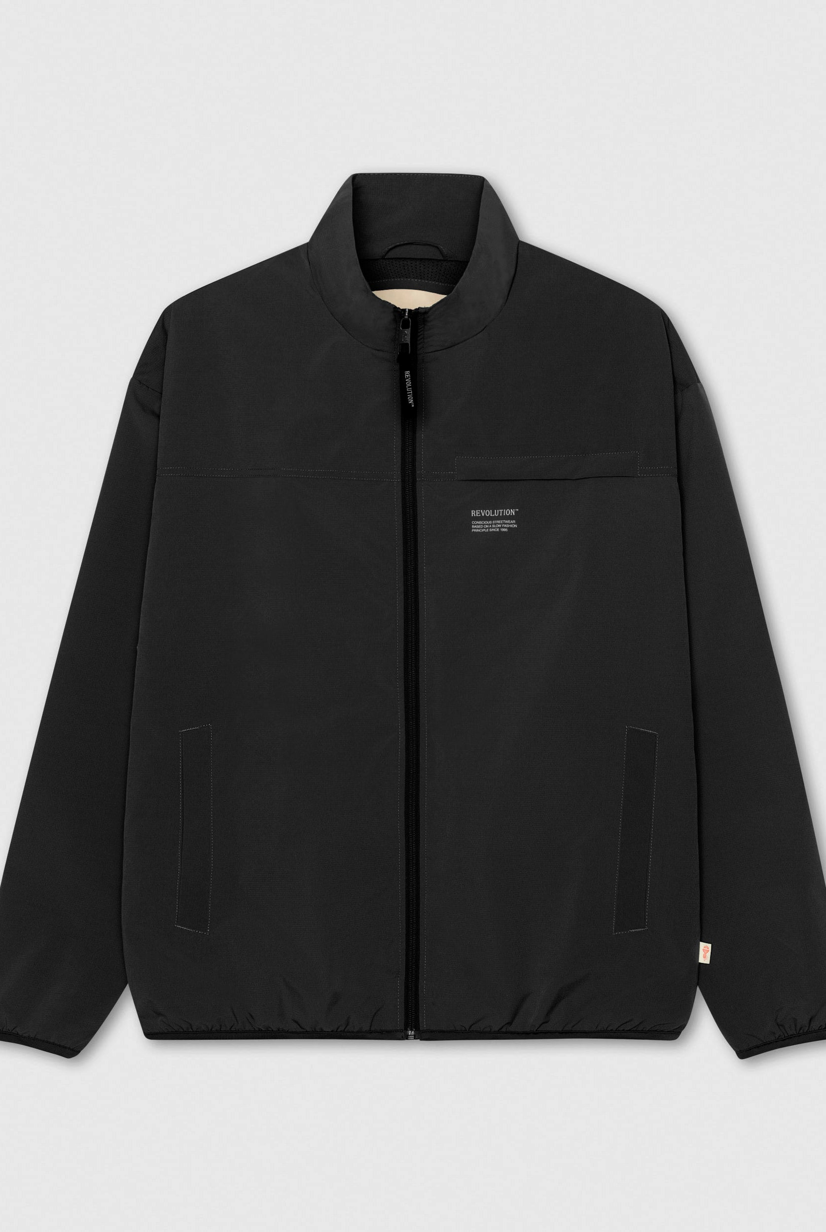 Revolution Track Jacket Lightweight Outerwear Black