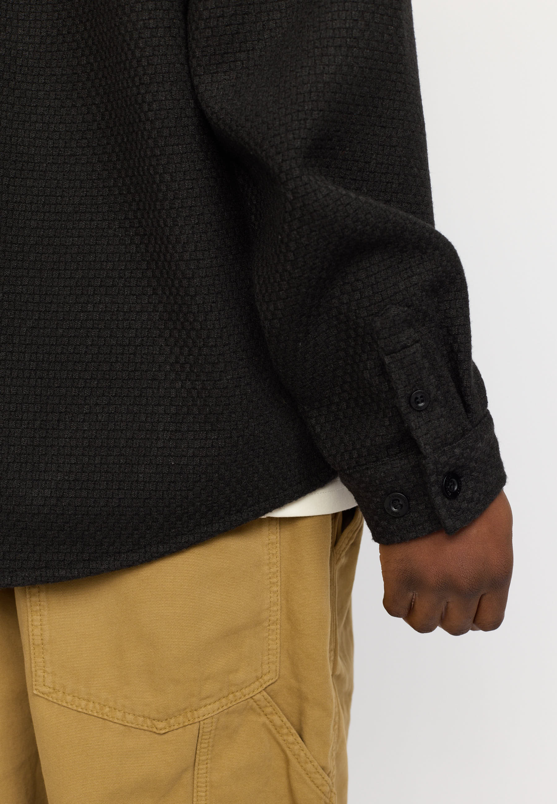 Revolution Utility Overshirt Overshirts Black