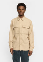 Revolution Utility Overshirt Overshirts Beige