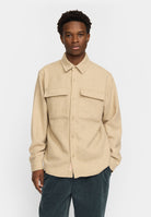 Revolution Utility Overshirt Overshirts Beige