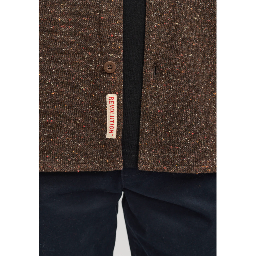 Revolution Utility Overshirt Overshirts Brown