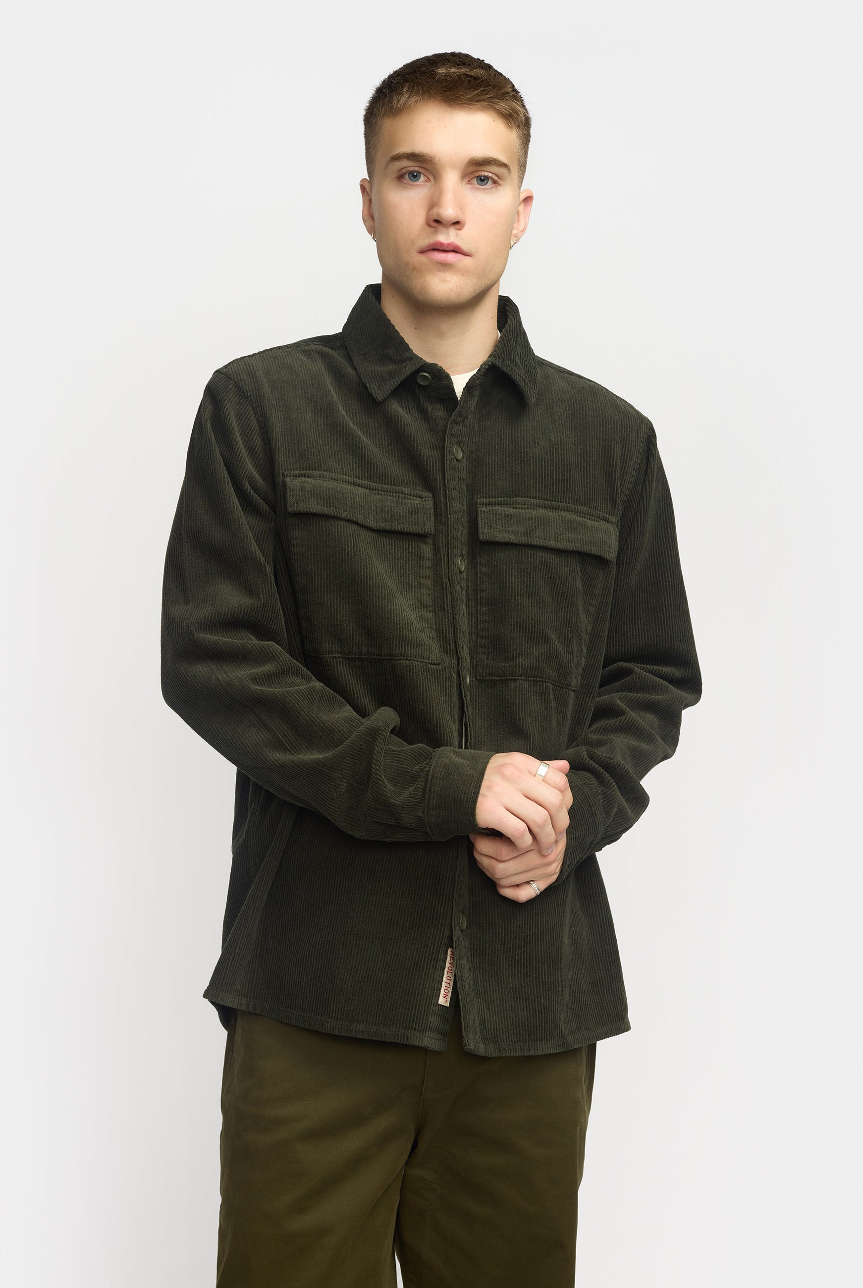 Revolution Utility Overshirt Overshirts Army