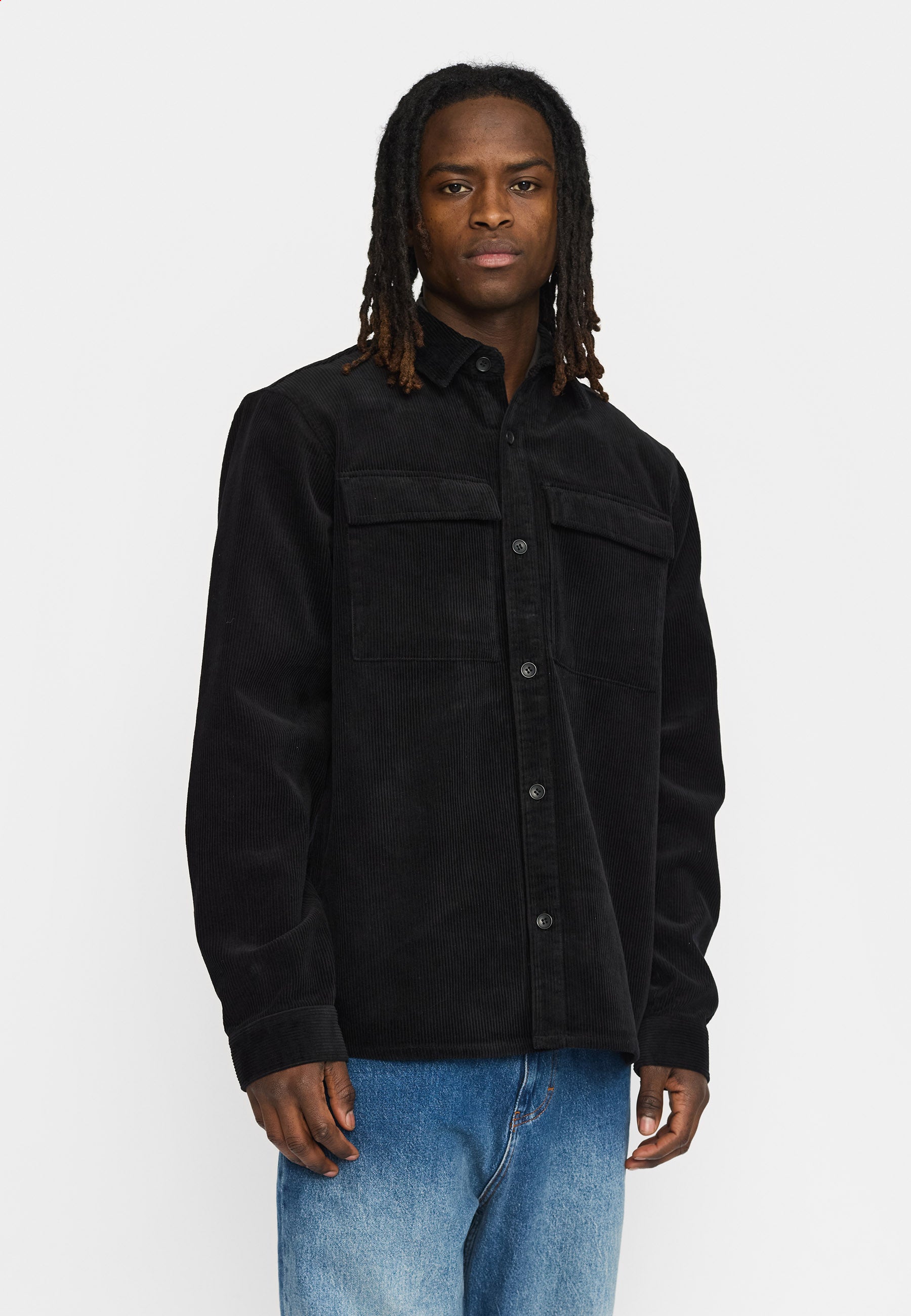 Revolution Utility Overshirt Overshirts Black