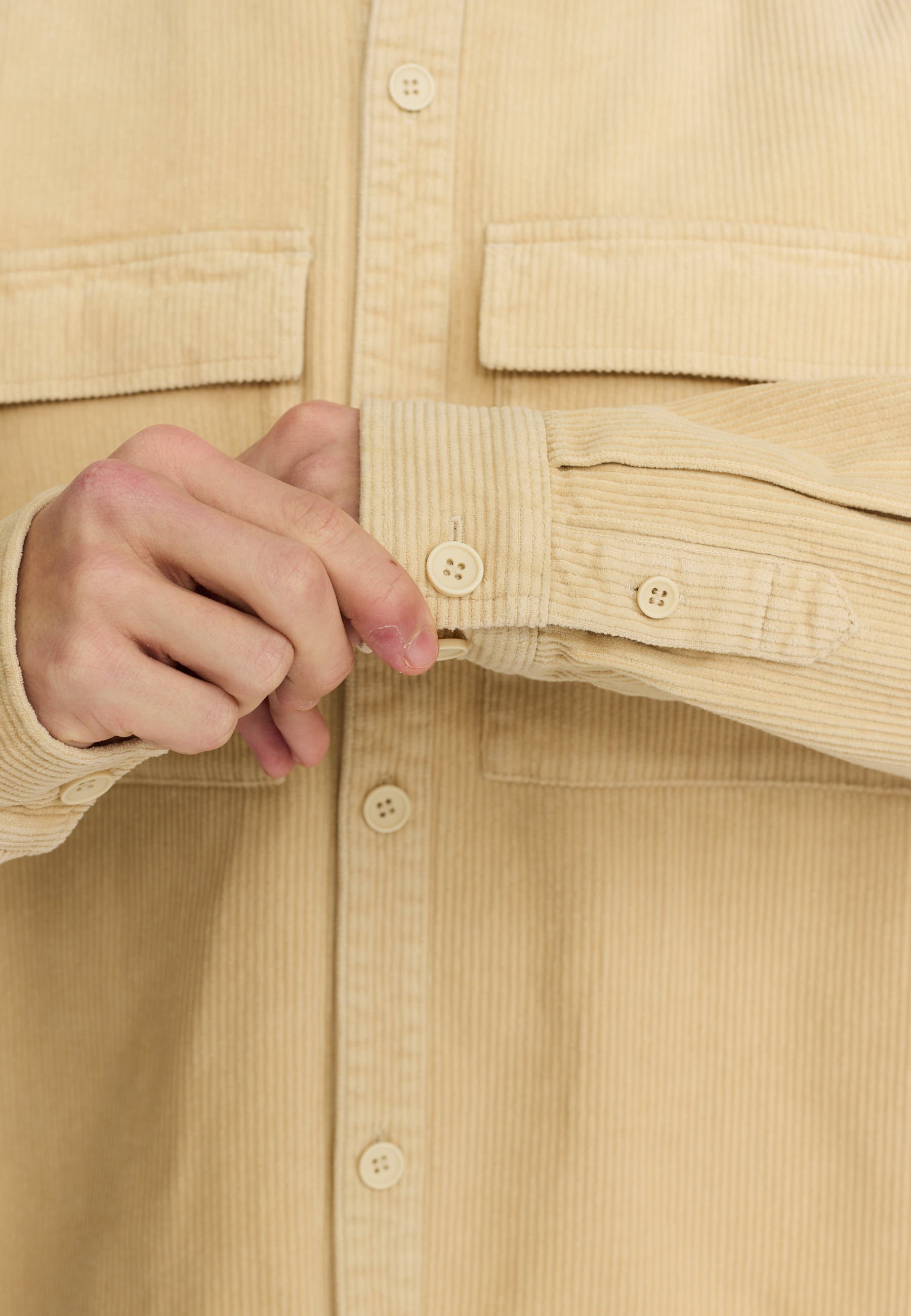 Revolution Utility Overshirt Overshirts Darkoffwhite