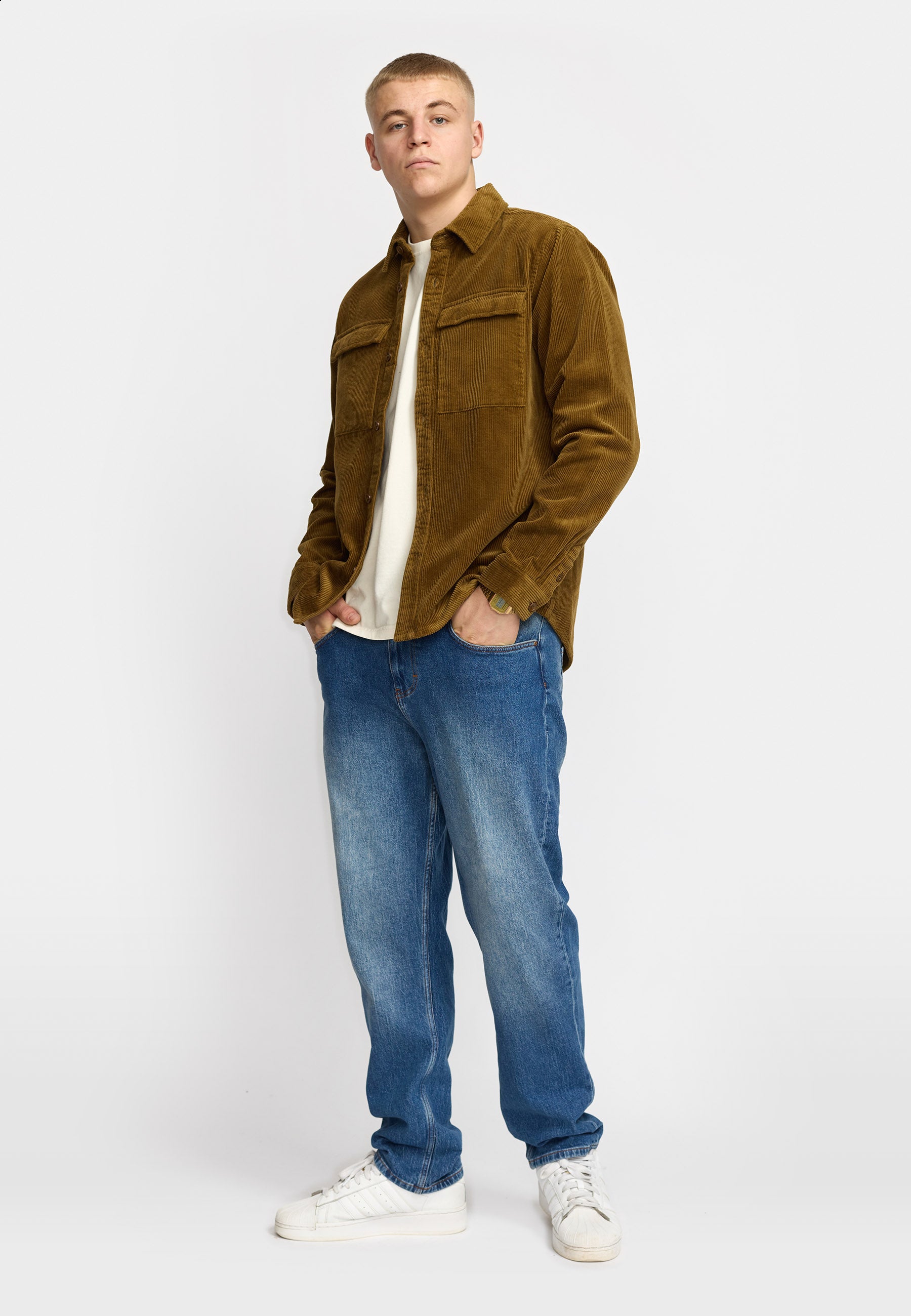 Revolution Utility Overshirt Overshirts Dustbrown