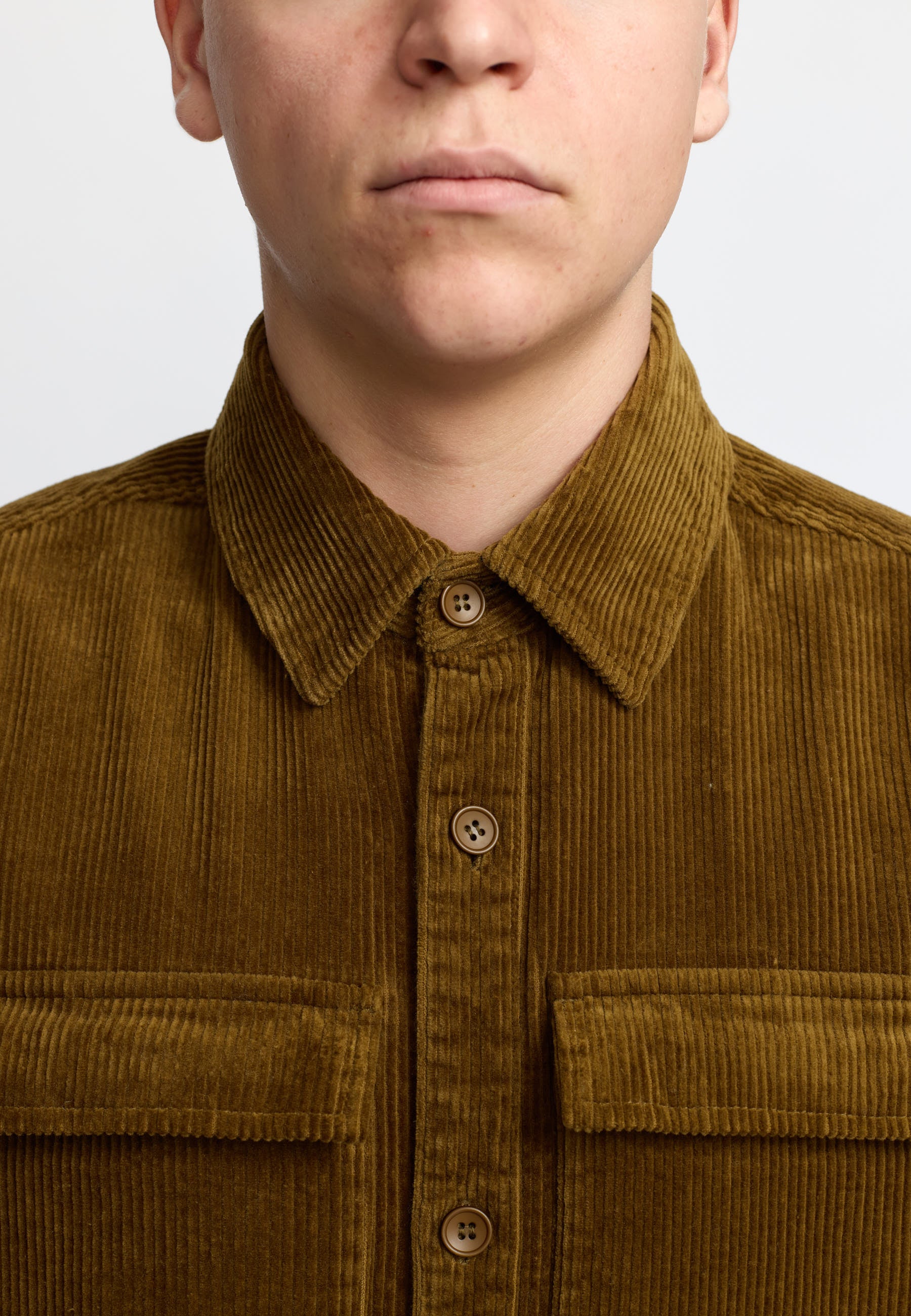 Revolution Utility Overshirt Overshirts Dustbrown