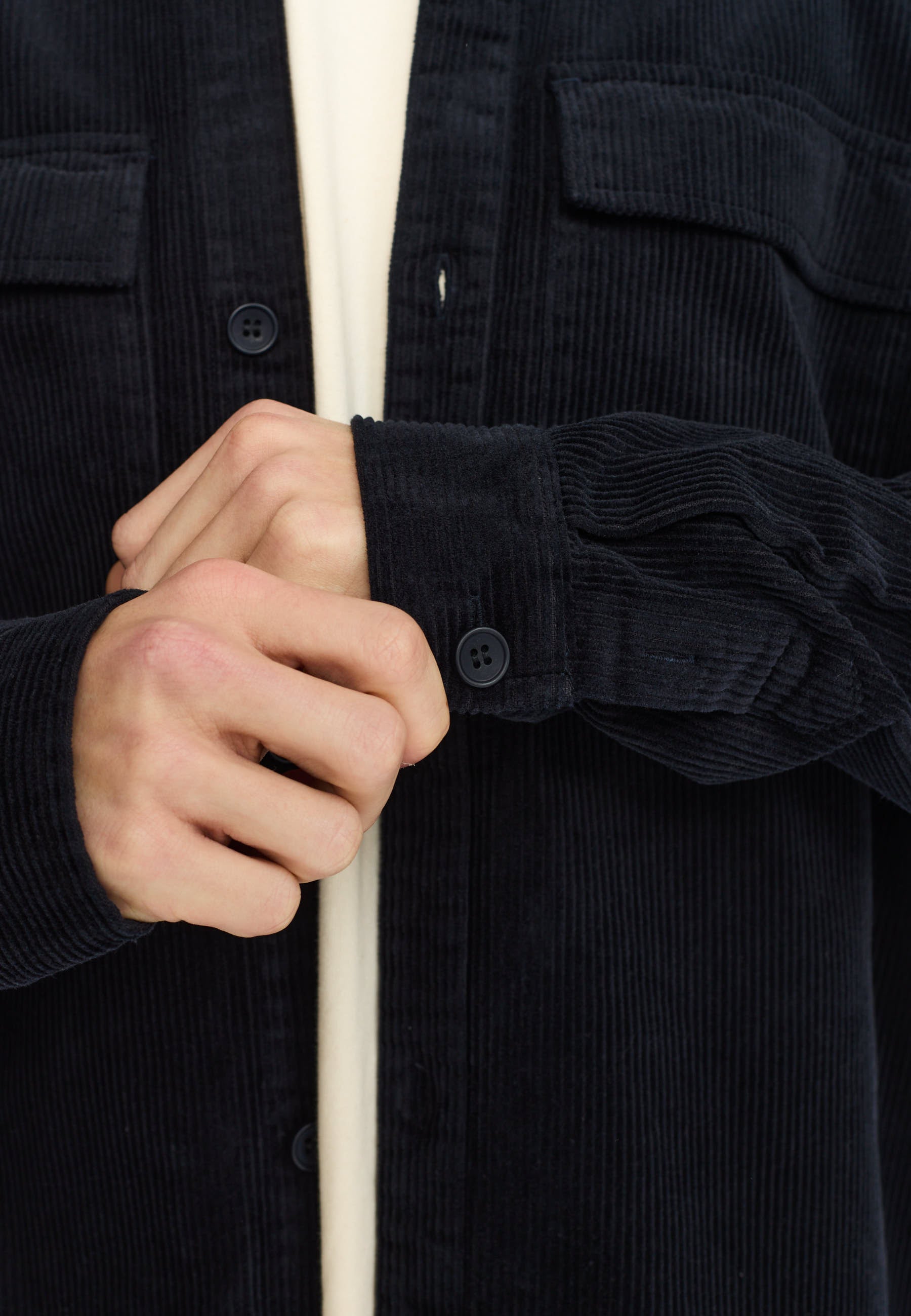 Revolution Utility Overshirt Overshirts Navy