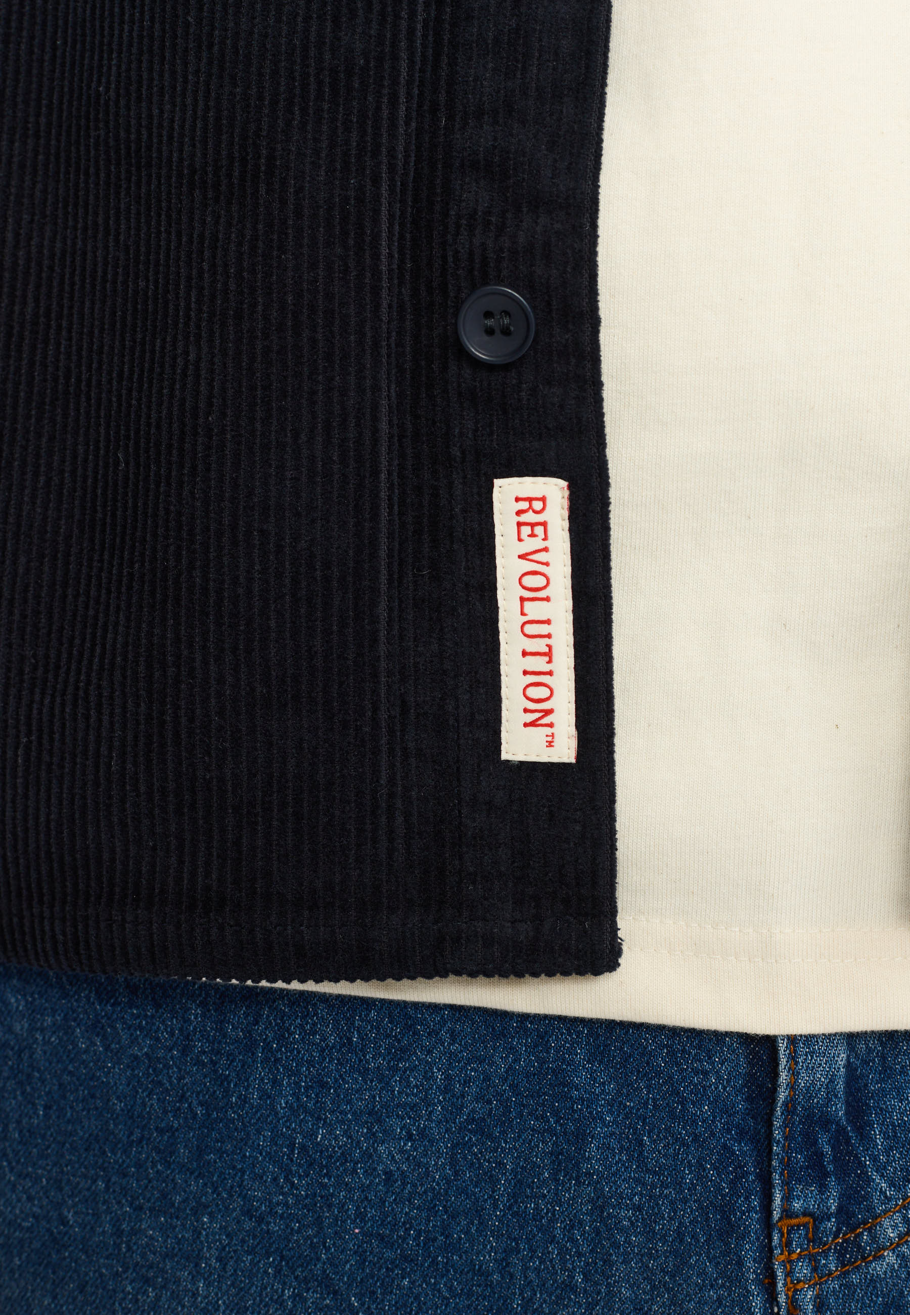 Revolution Utility Overshirt Overshirts Navy