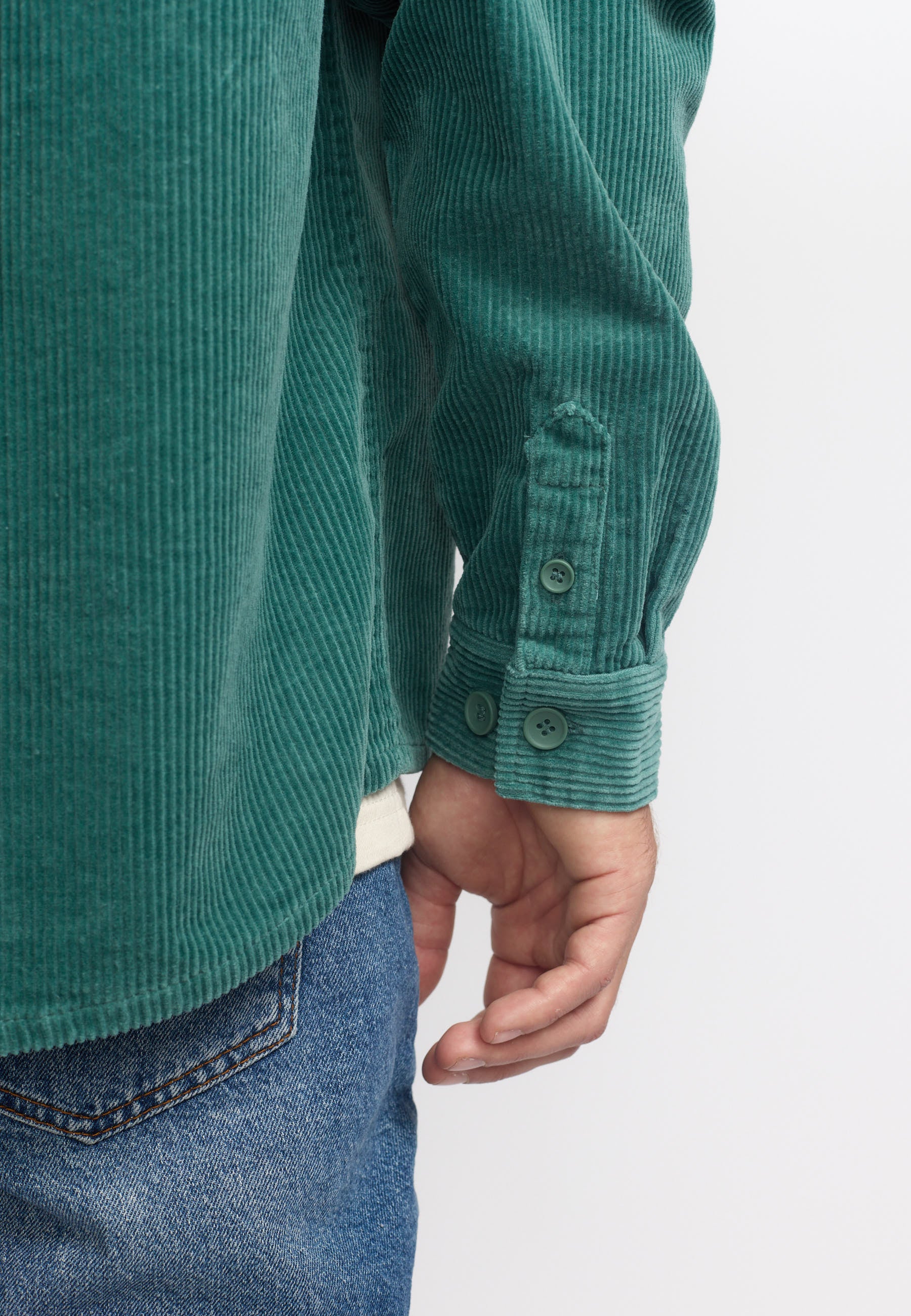 Revolution Utility Overshirt Overshirts Turquoise