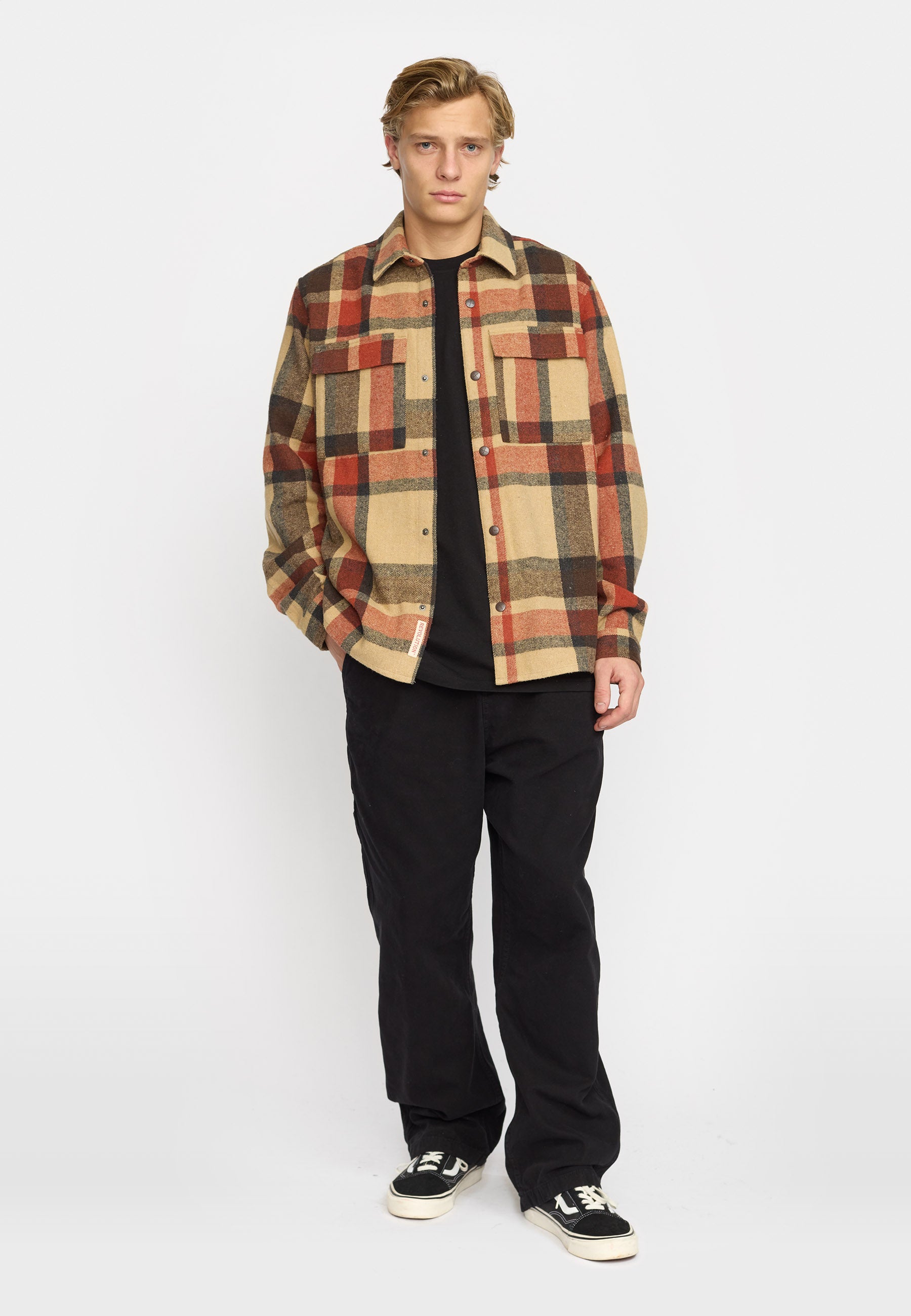 Revolution Utility Shirt Long-sleeve Shirts Brown