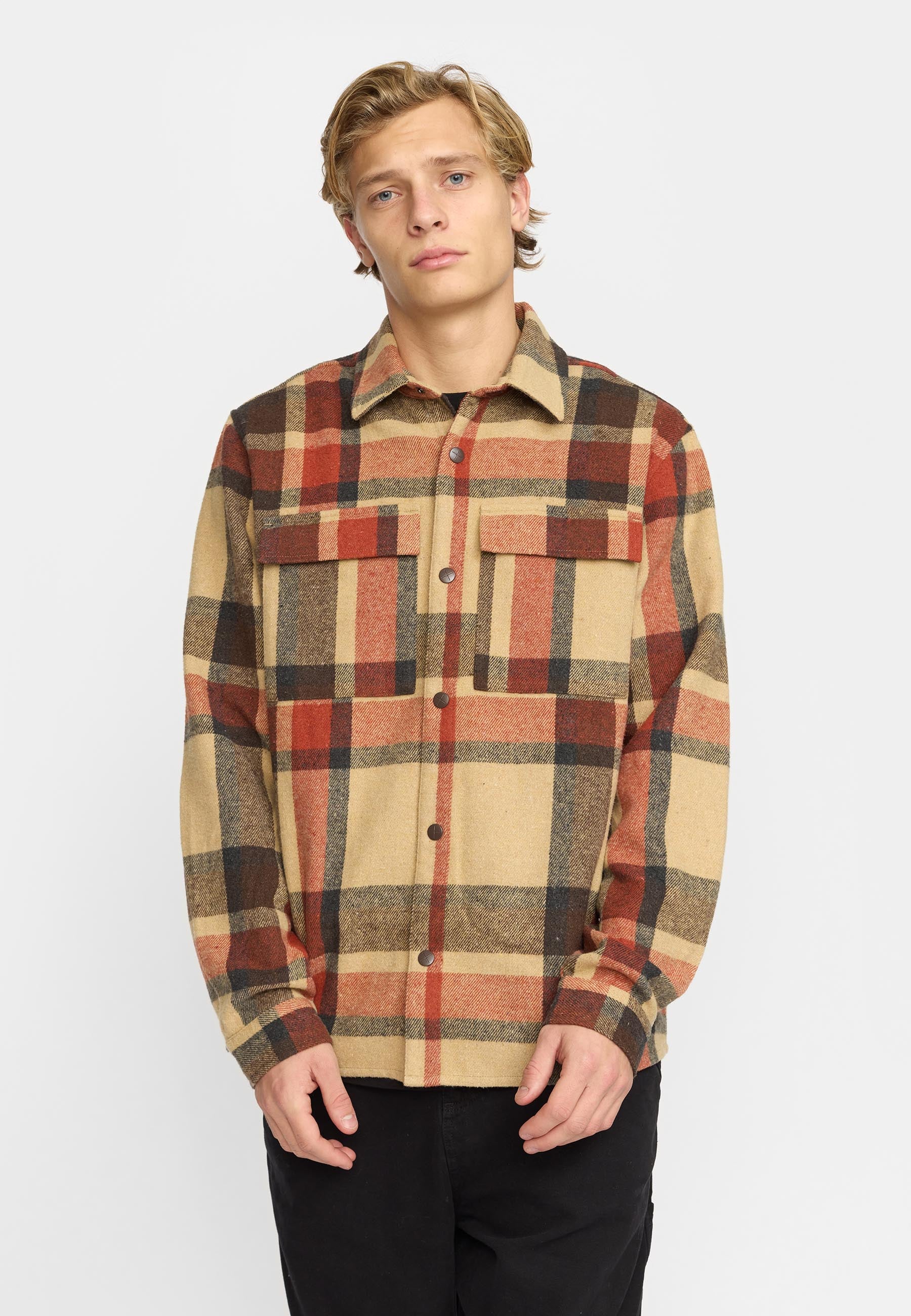 Revolution Utility Shirt Long-sleeve Shirts Brown