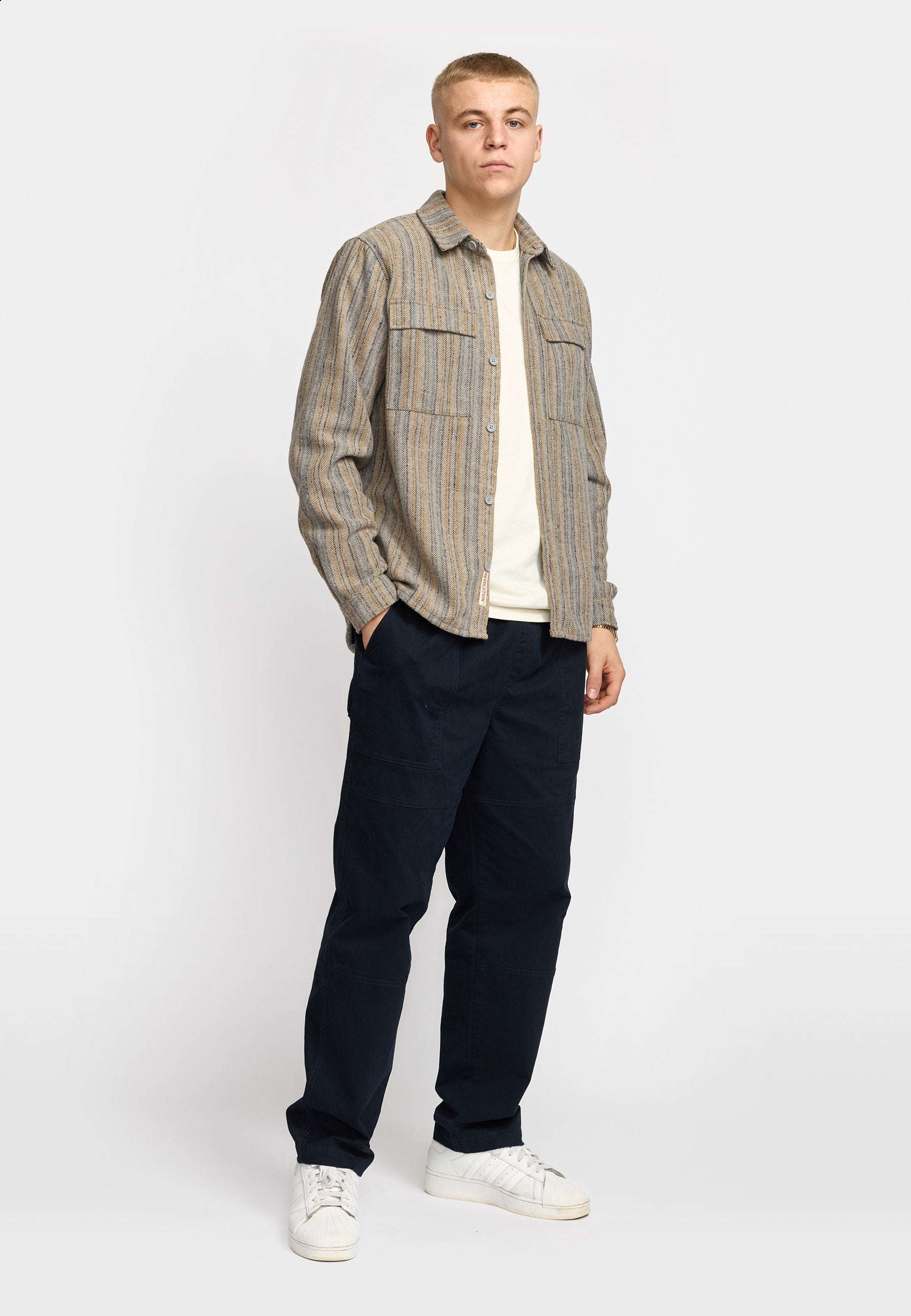 Revolution Utility Shirt Long-sleeve Shirts Grey