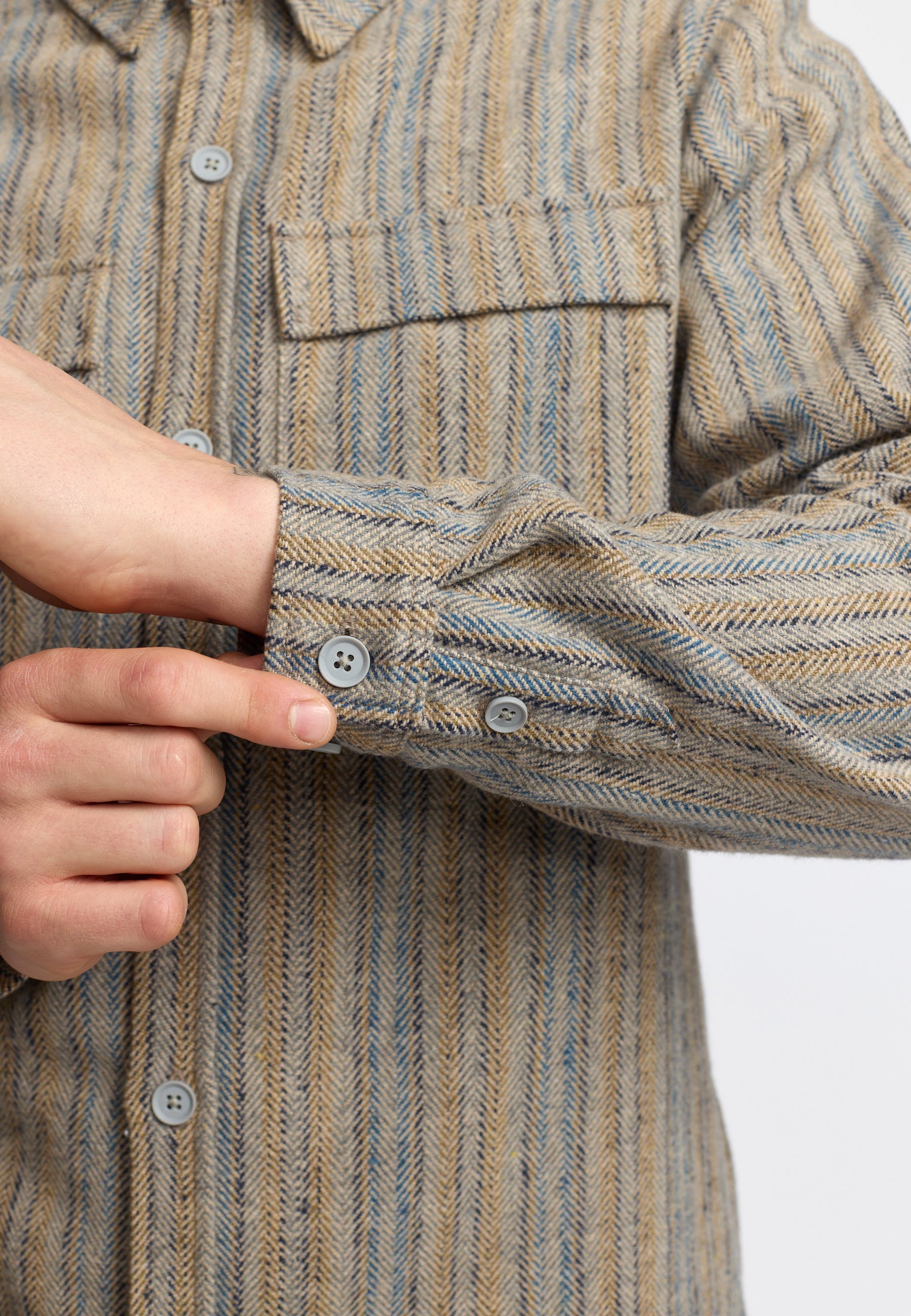 Revolution Utility Shirt Long-sleeve Shirts Grey