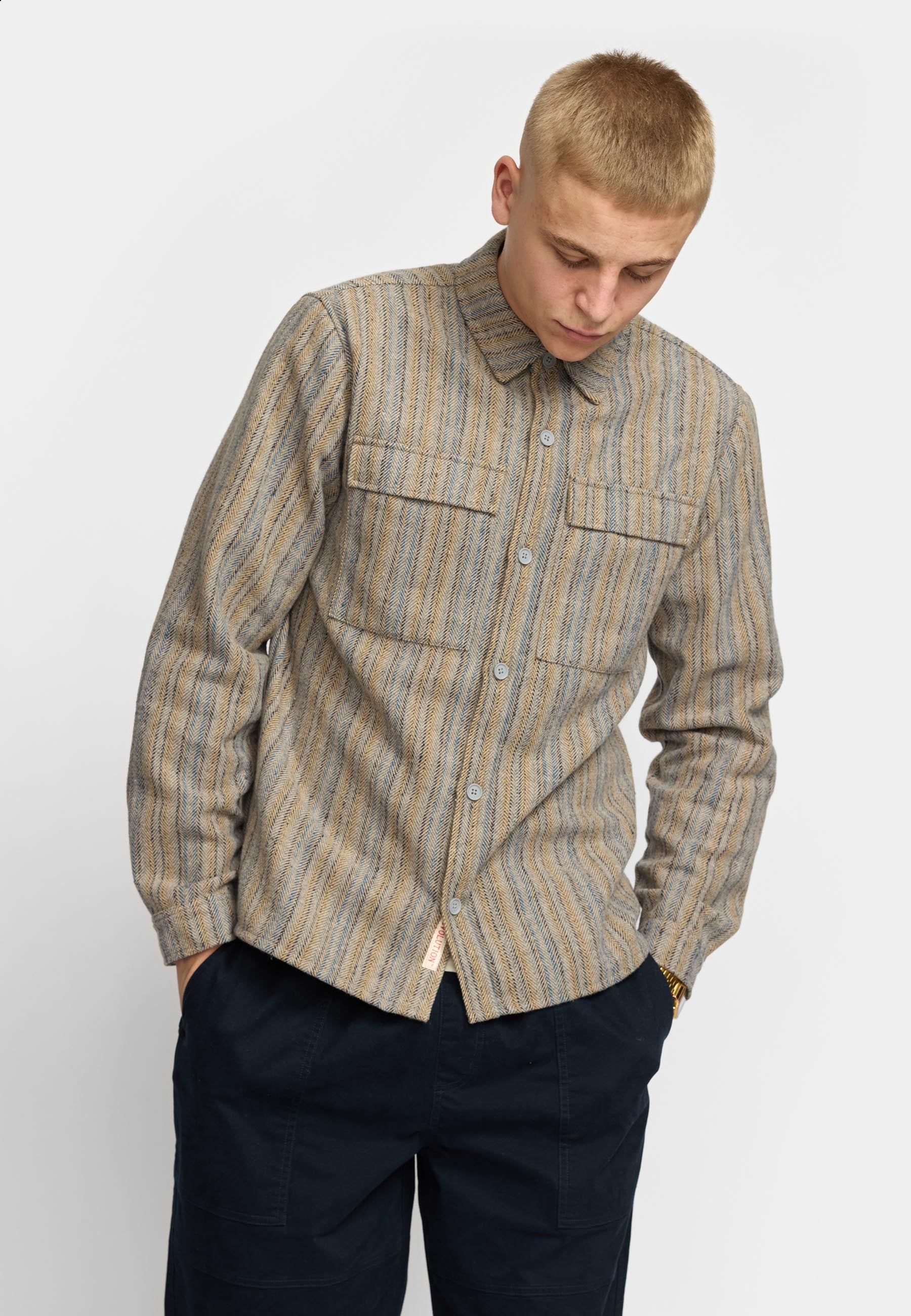 Revolution Utility Shirt Long-sleeve Shirts Grey