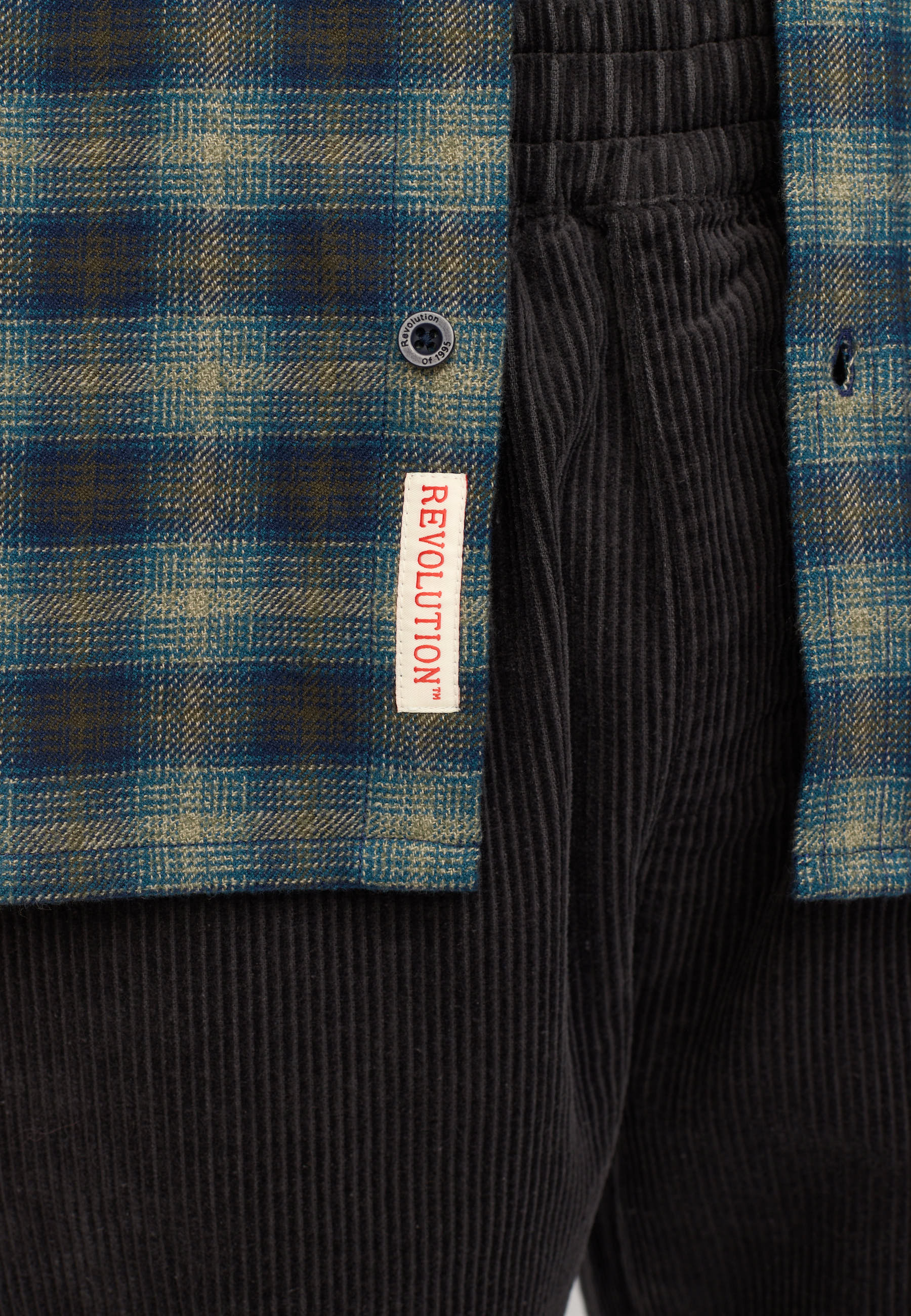 Revolution Utility Shirt Long-sleeve Shirts Blue