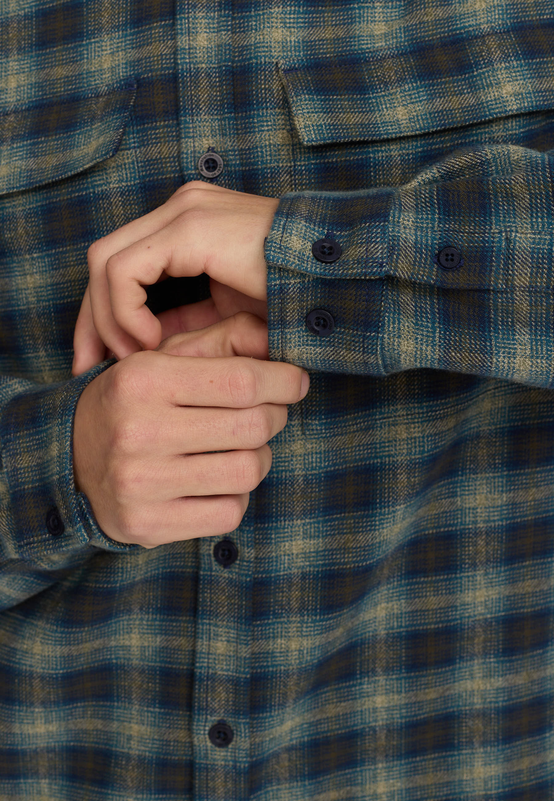 Revolution Utility Shirt Long-sleeve Shirts Blue