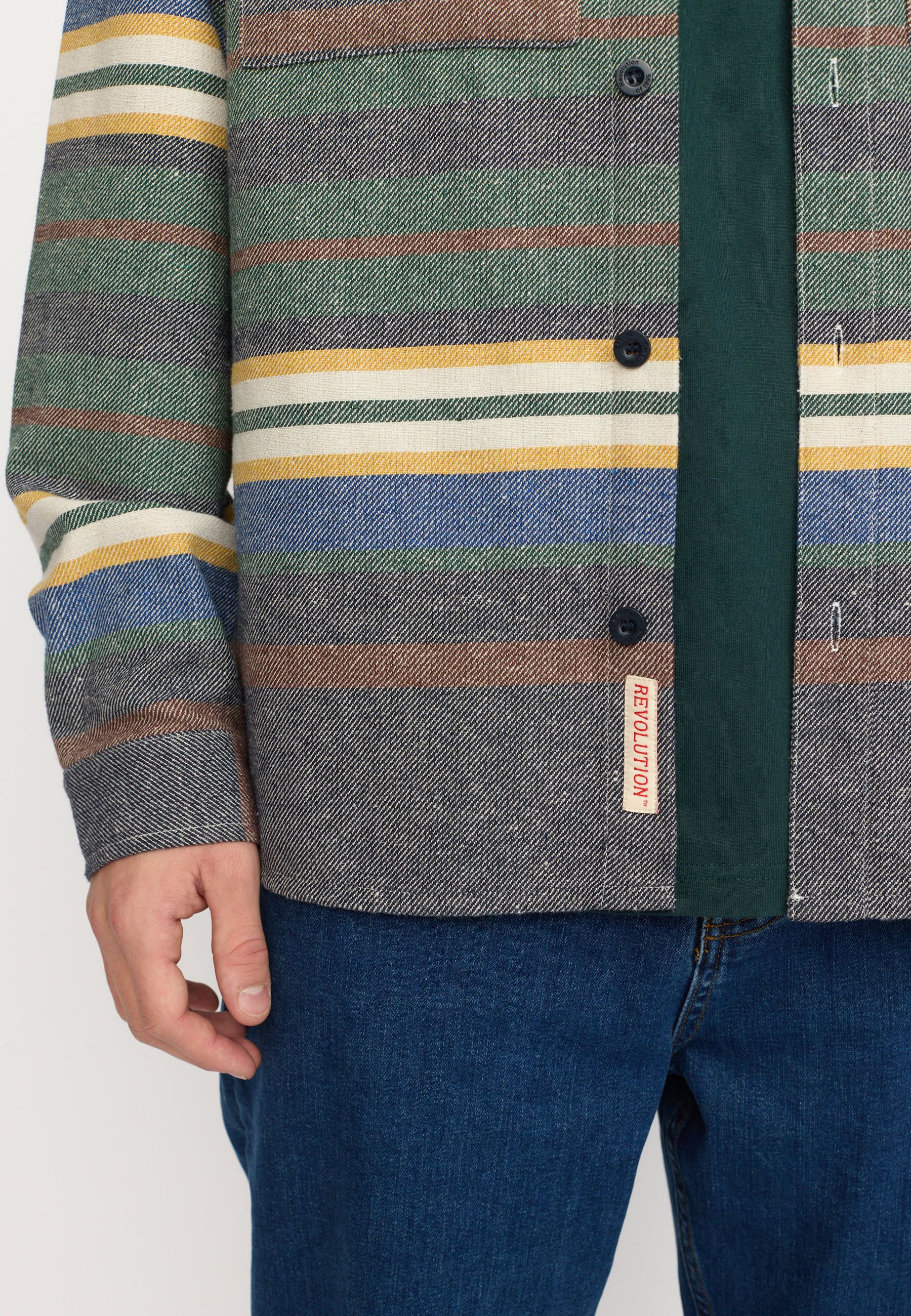 Revolution Utility Shirt Long-sleeve Shirts Green