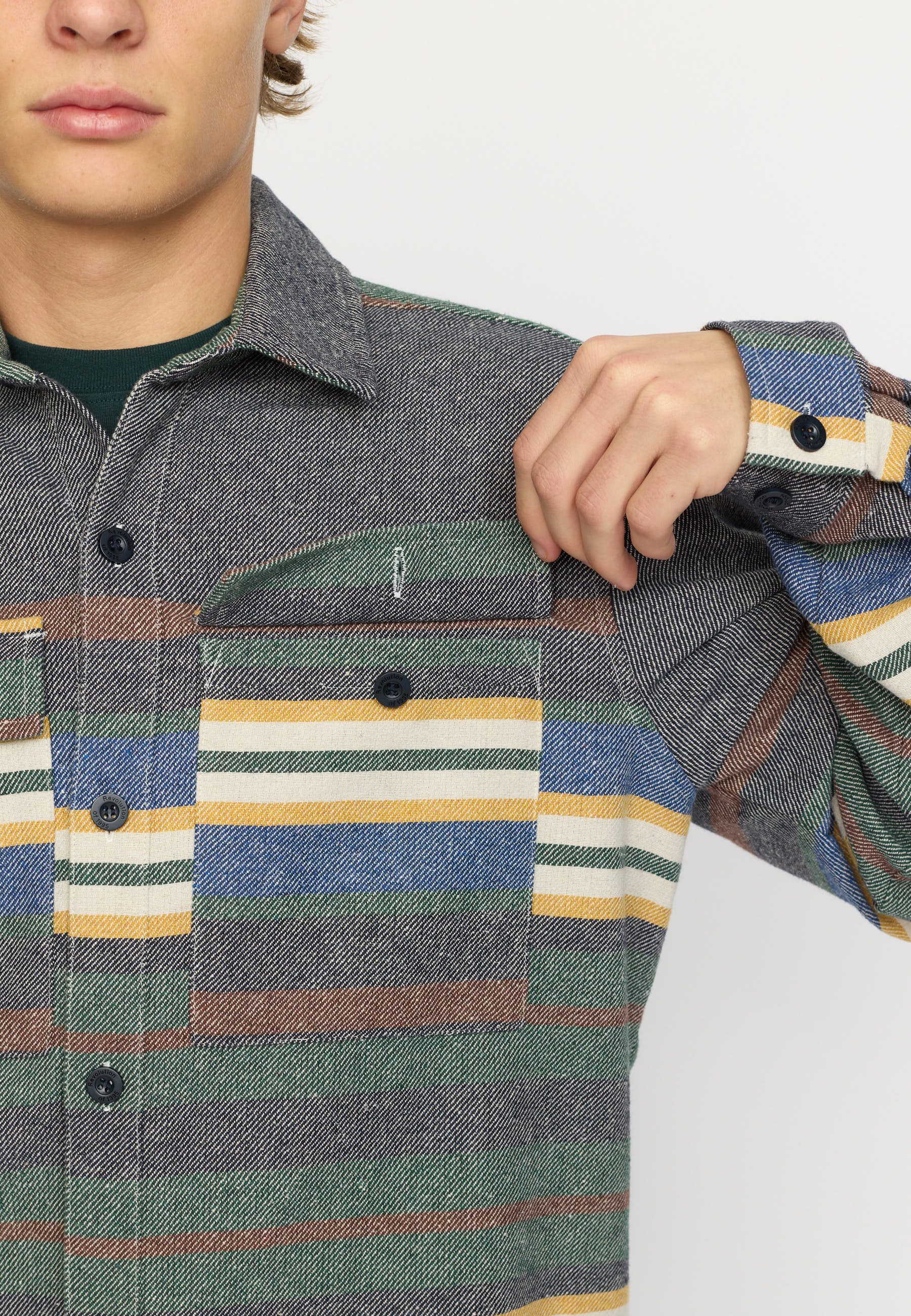 Revolution Utility Shirt Long-sleeve Shirts Green