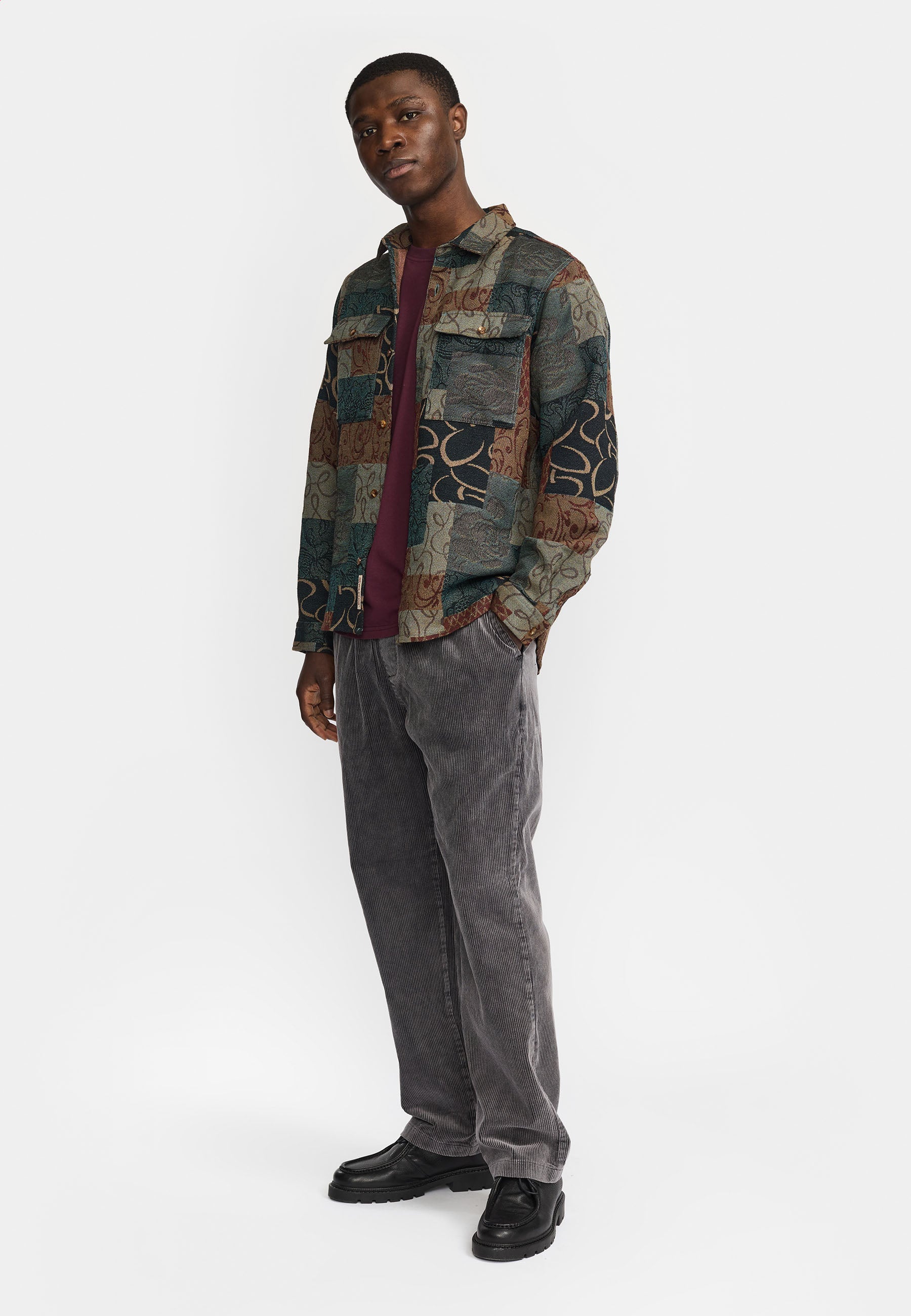 Revolution Utility Shirt Long-sleeve Shirts Petrol