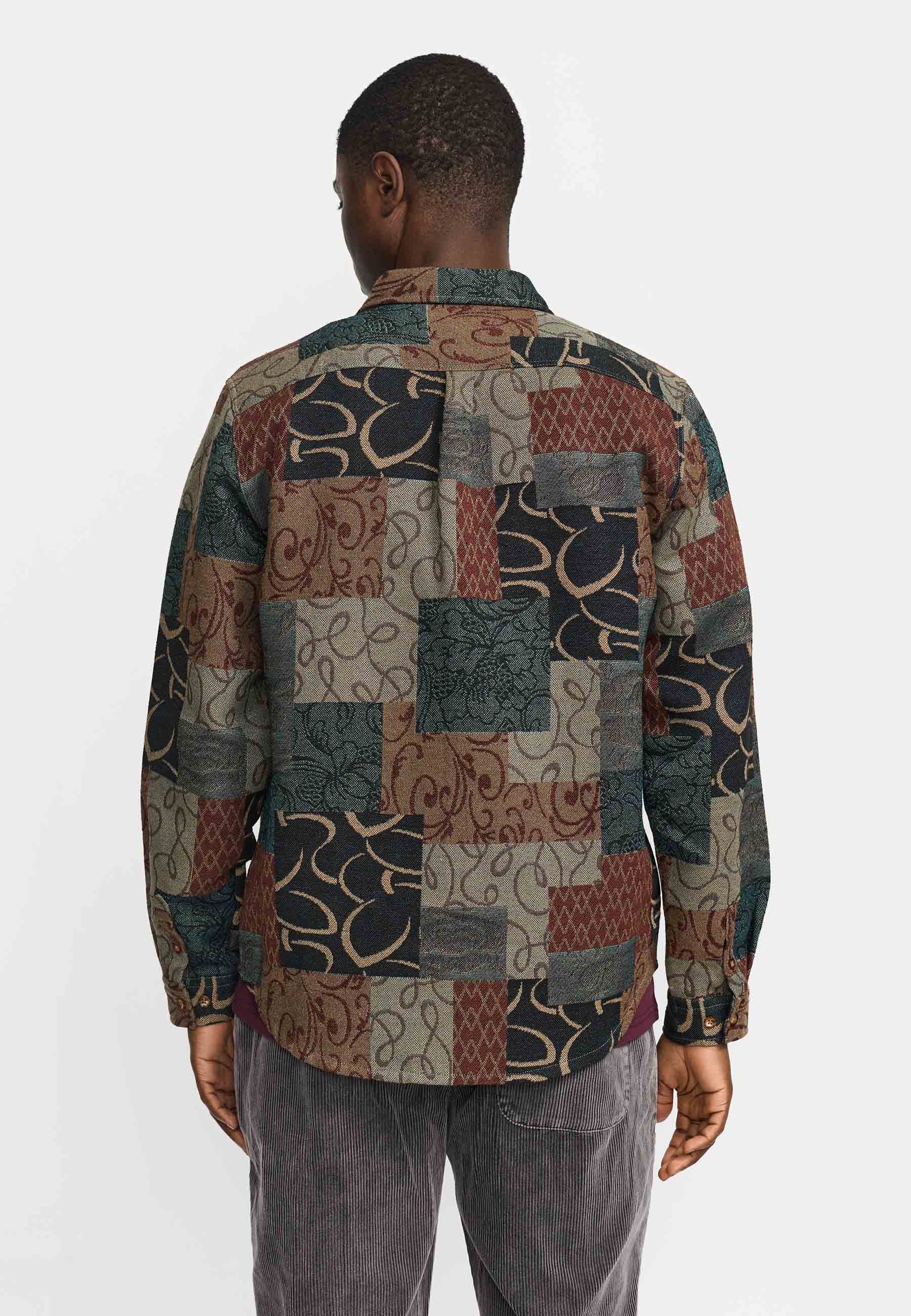 Revolution Utility Shirt Long-sleeve Shirts Petrol