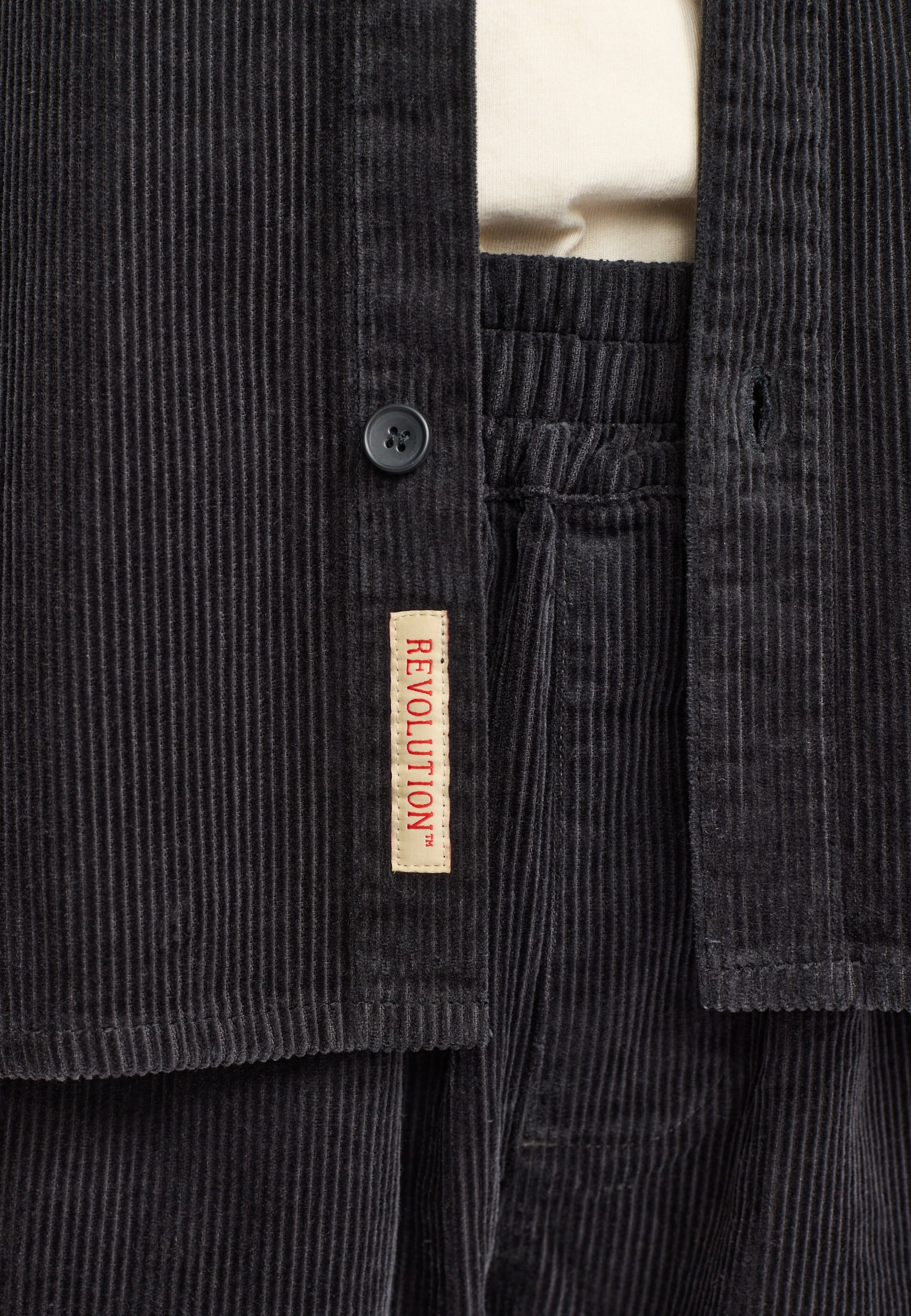 Revolution Utility Shirt Long-sleeve Shirts Darkgrey