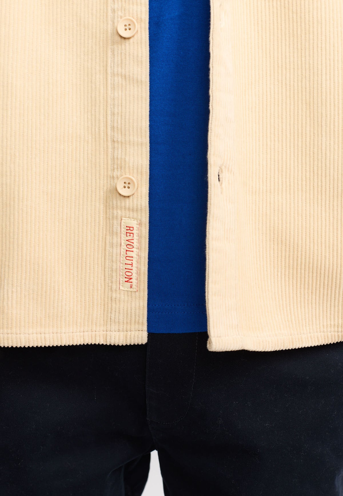 Revolution Utility Shirt Long-sleeve Shirts Darkoffwhite