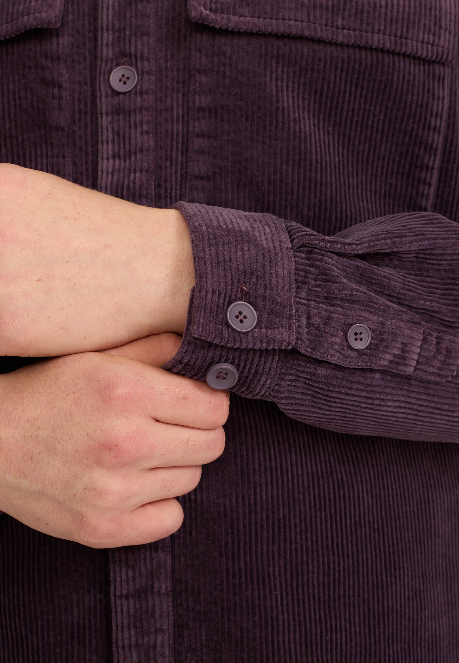 Revolution Utility Shirt Long-sleeve Shirts Darkpurple