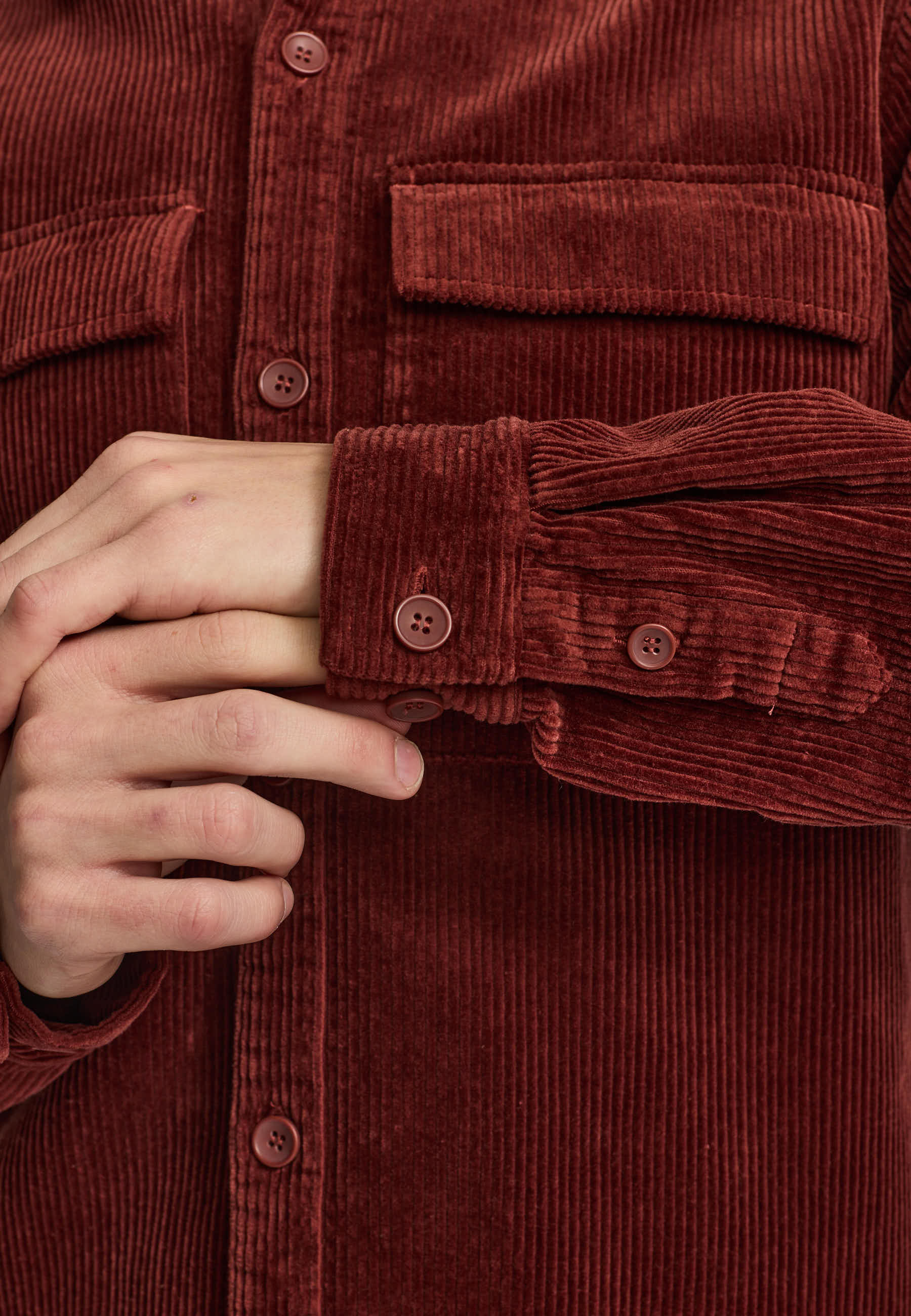 Revolution Utility Shirt Long-sleeve Shirts Red