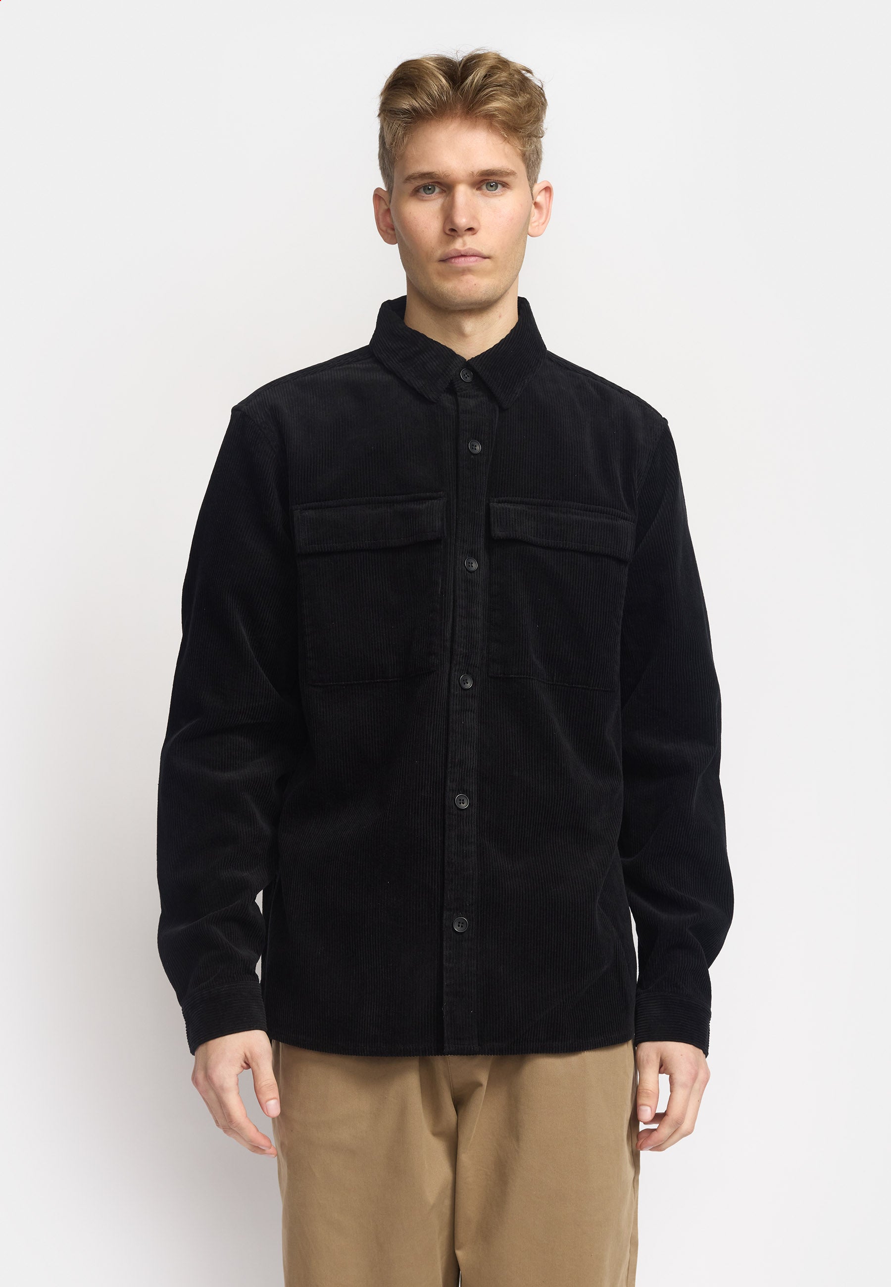 Revolution Utility Overshirt Overshirts Black