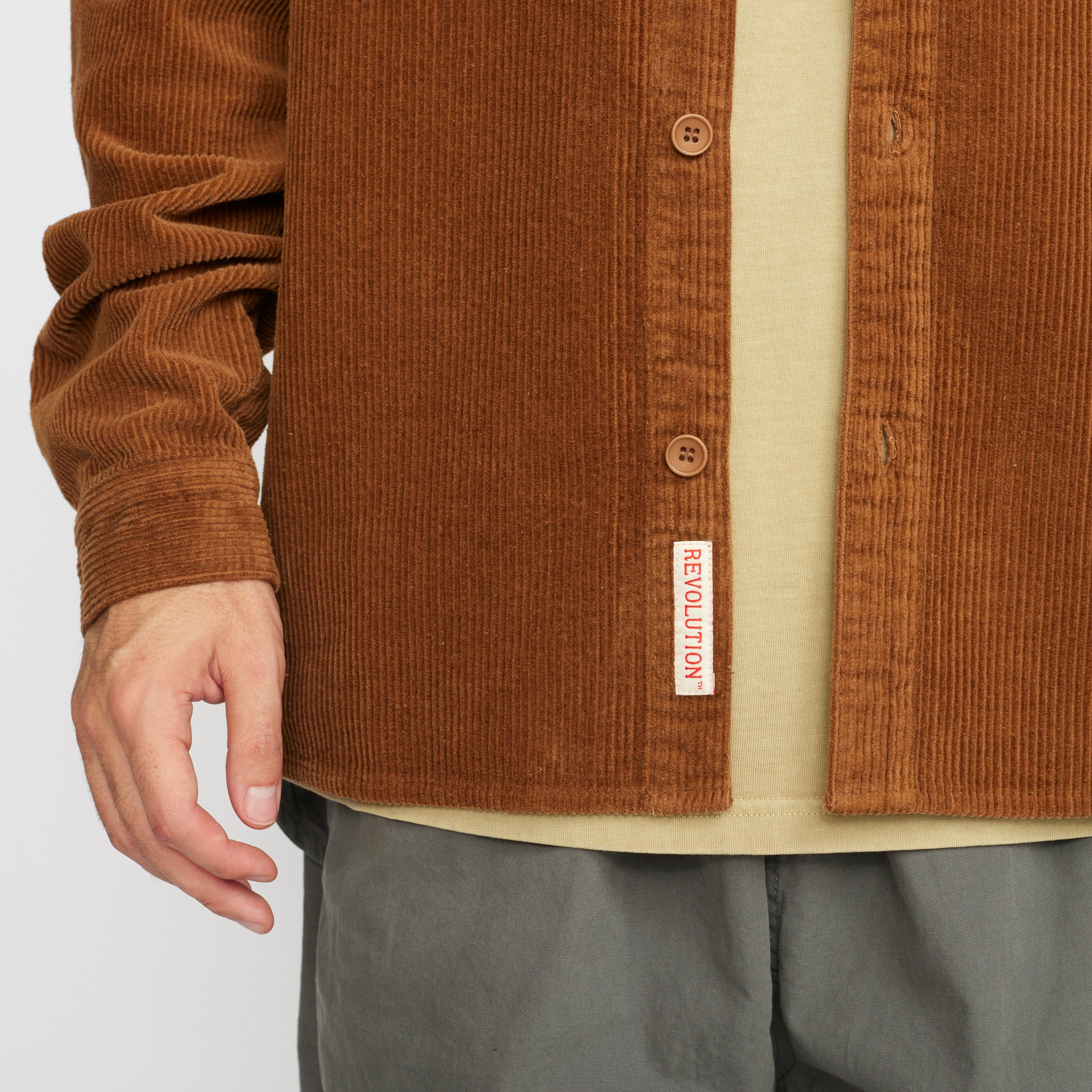 Revolution Utility Shirt Long-sleeve Shirts Brown