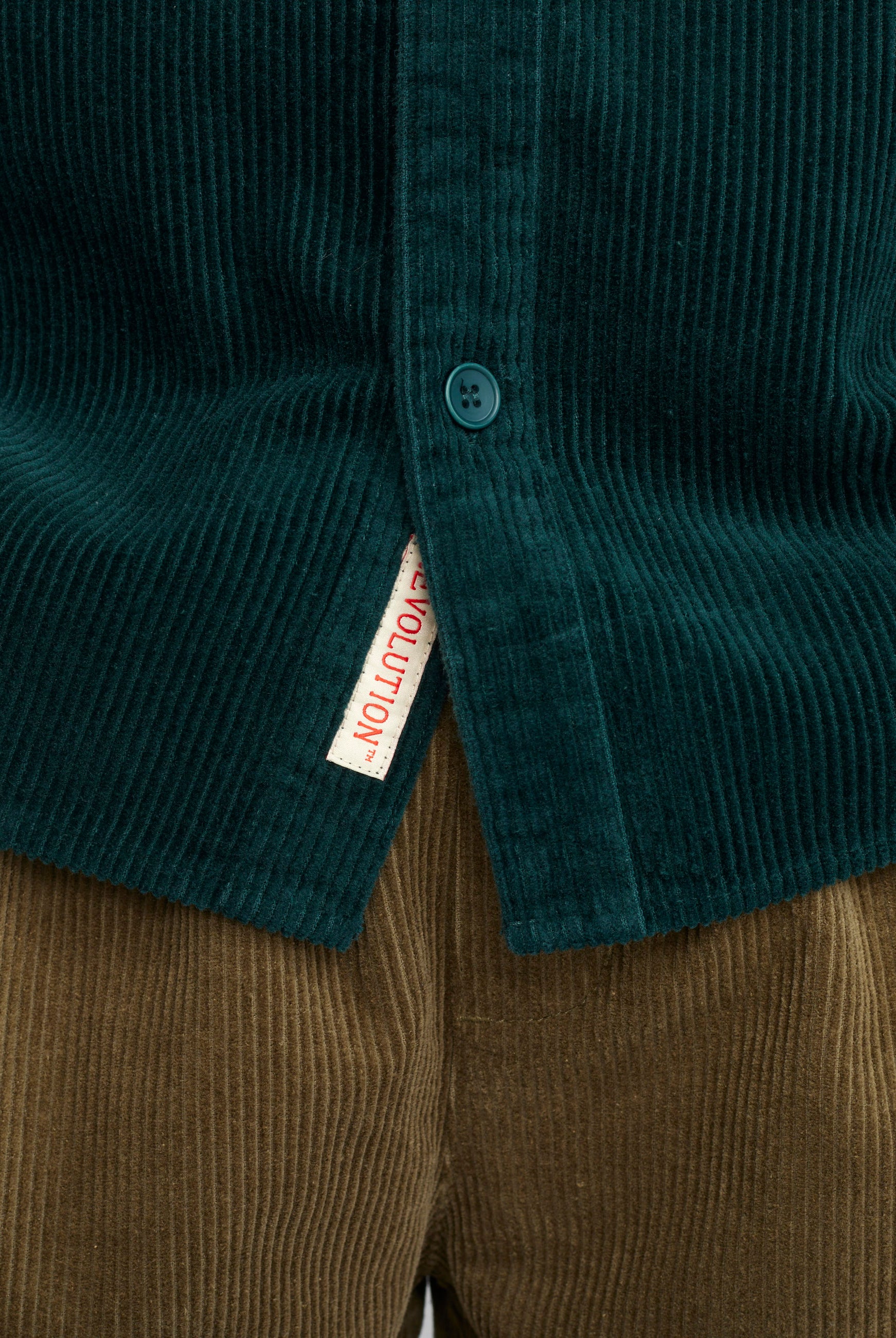 Revolution Utility Overshirt Overshirts Darkgreen