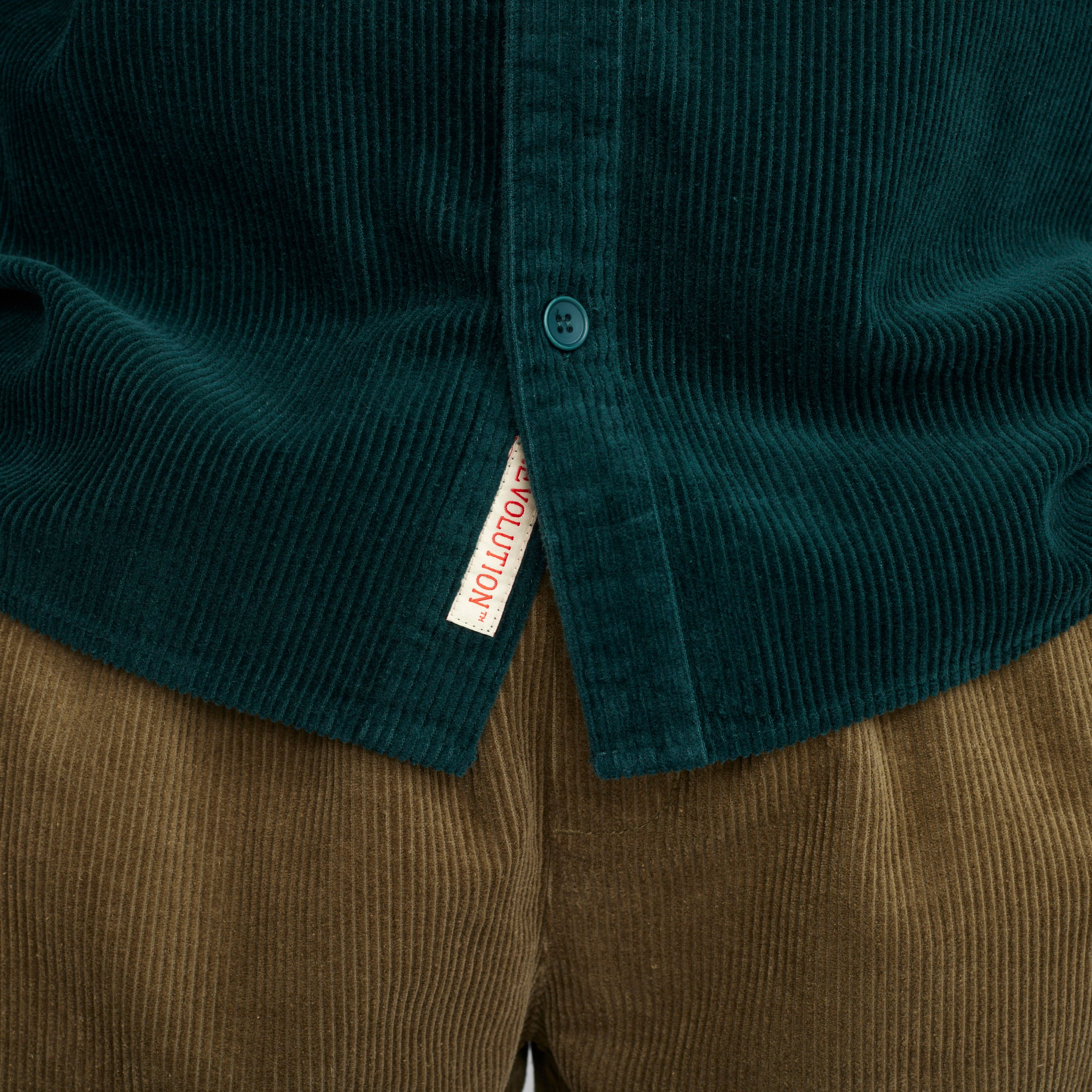 Revolution Utility Overshirt Overshirts Darkgreen