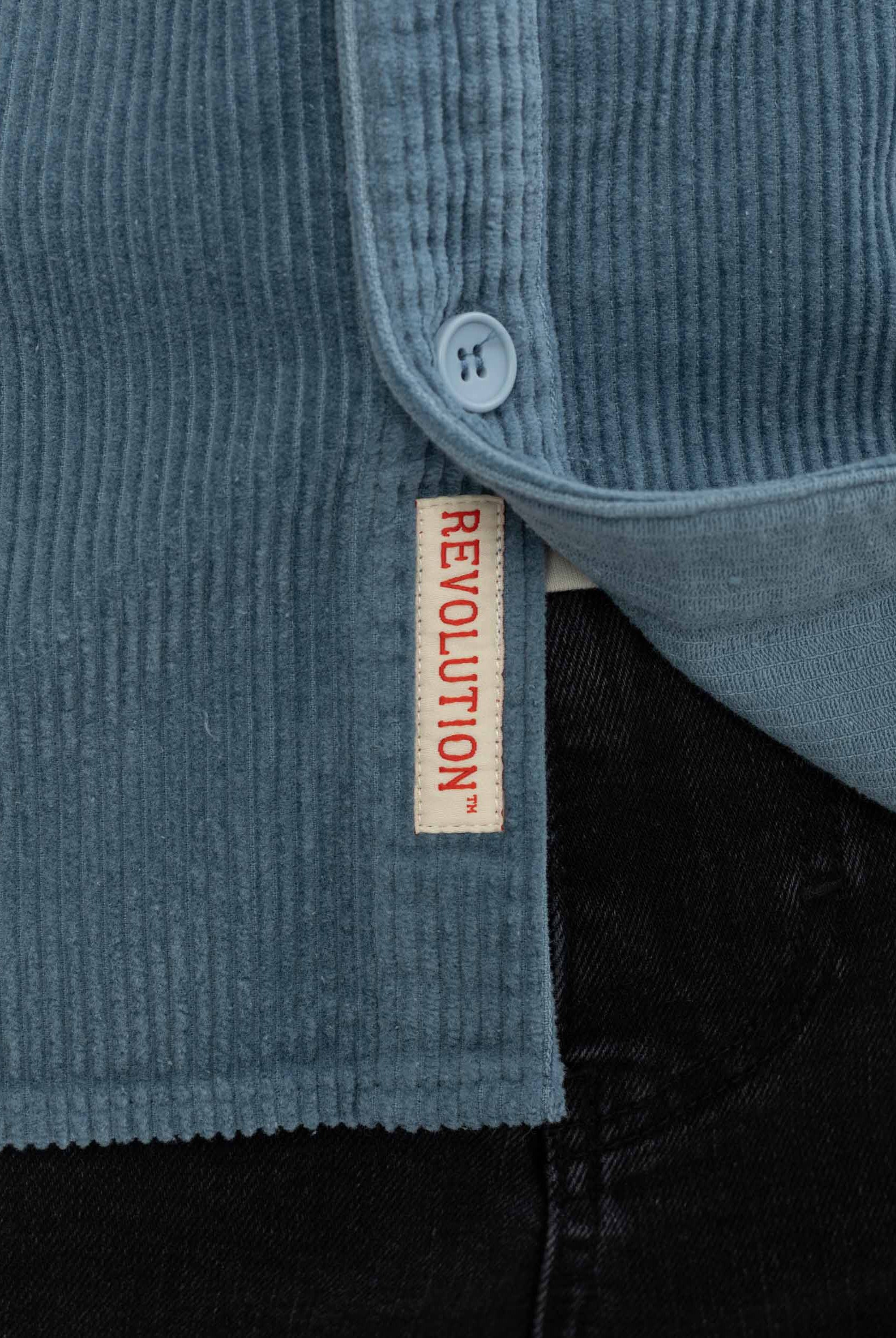 Revolution Utility Overshirt Overshirts Dustblue