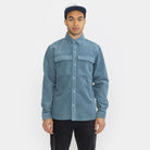 Revolution Utility Overshirt Overshirts Dustblue