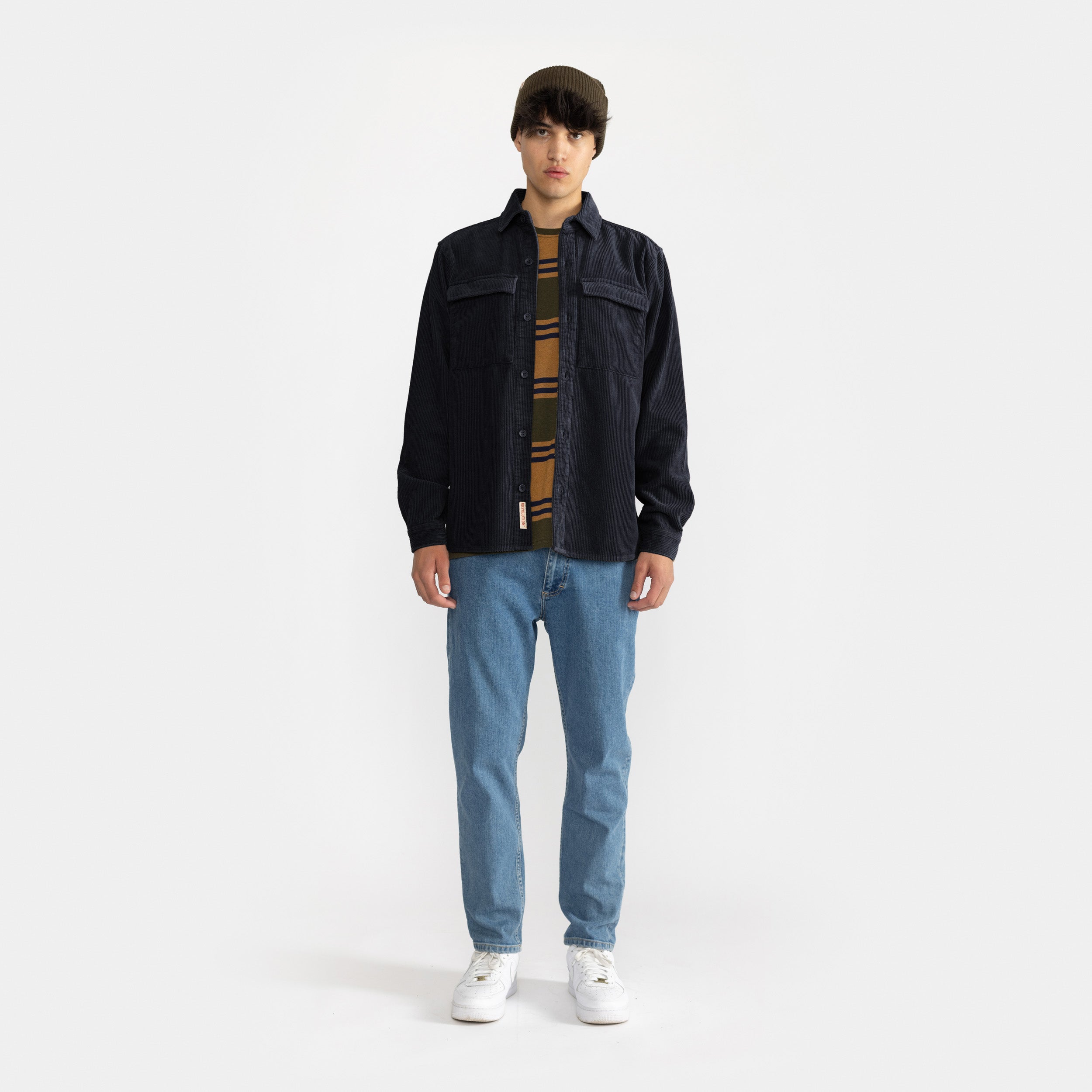 Revolution Utility Overshirt Overshirts Navy