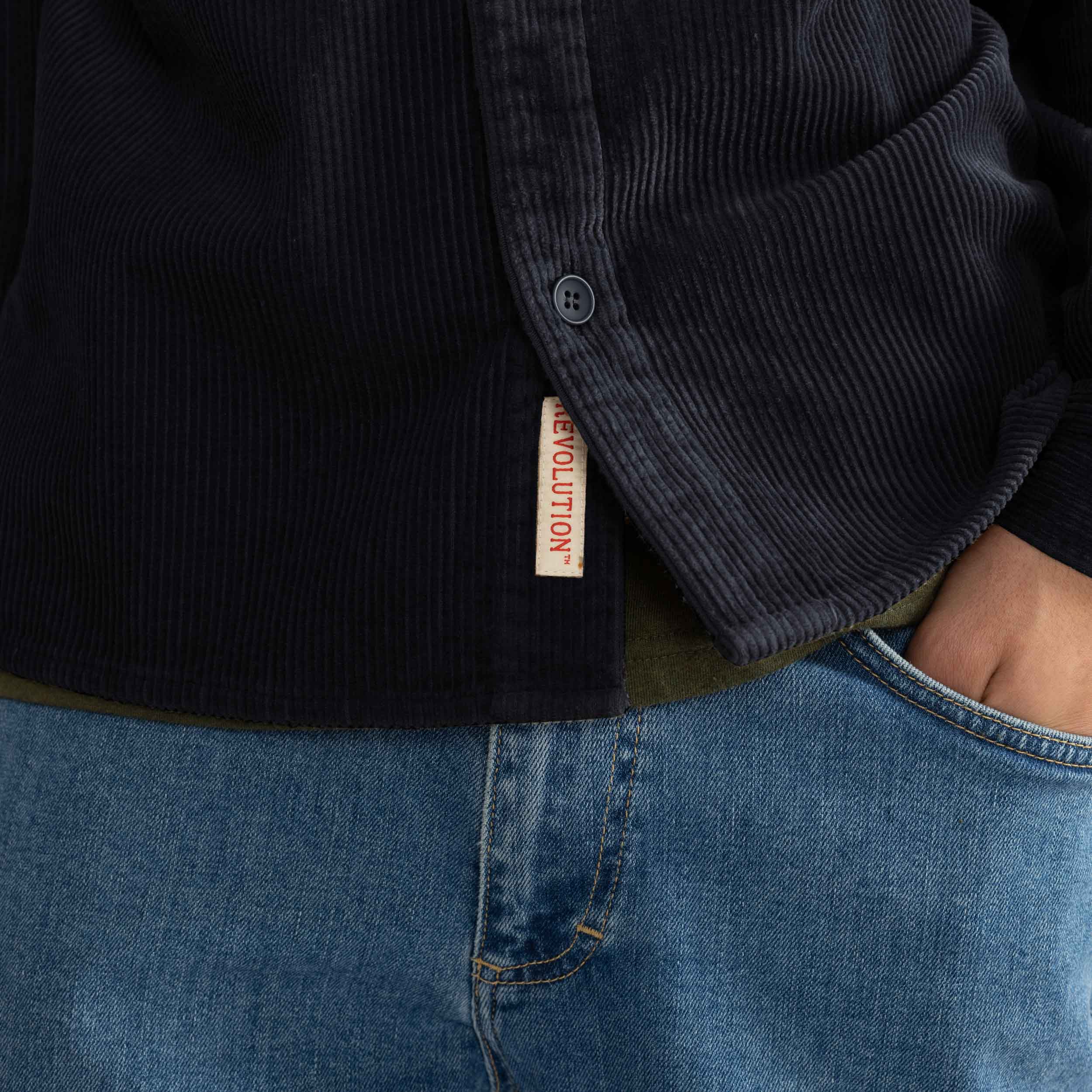 Revolution Utility Overshirt Overshirts Navy