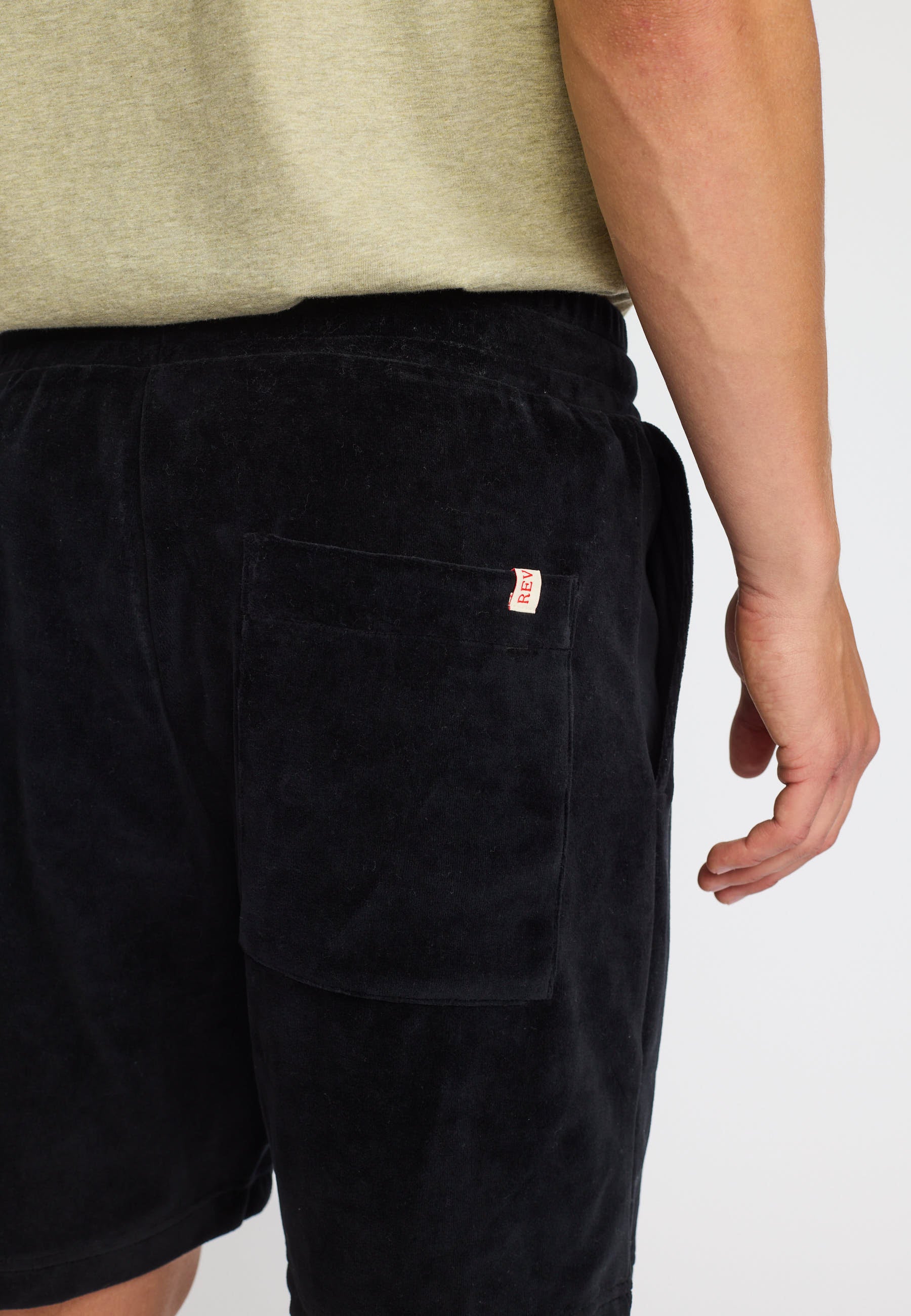 Revolution Velour Shorts Shorts Black