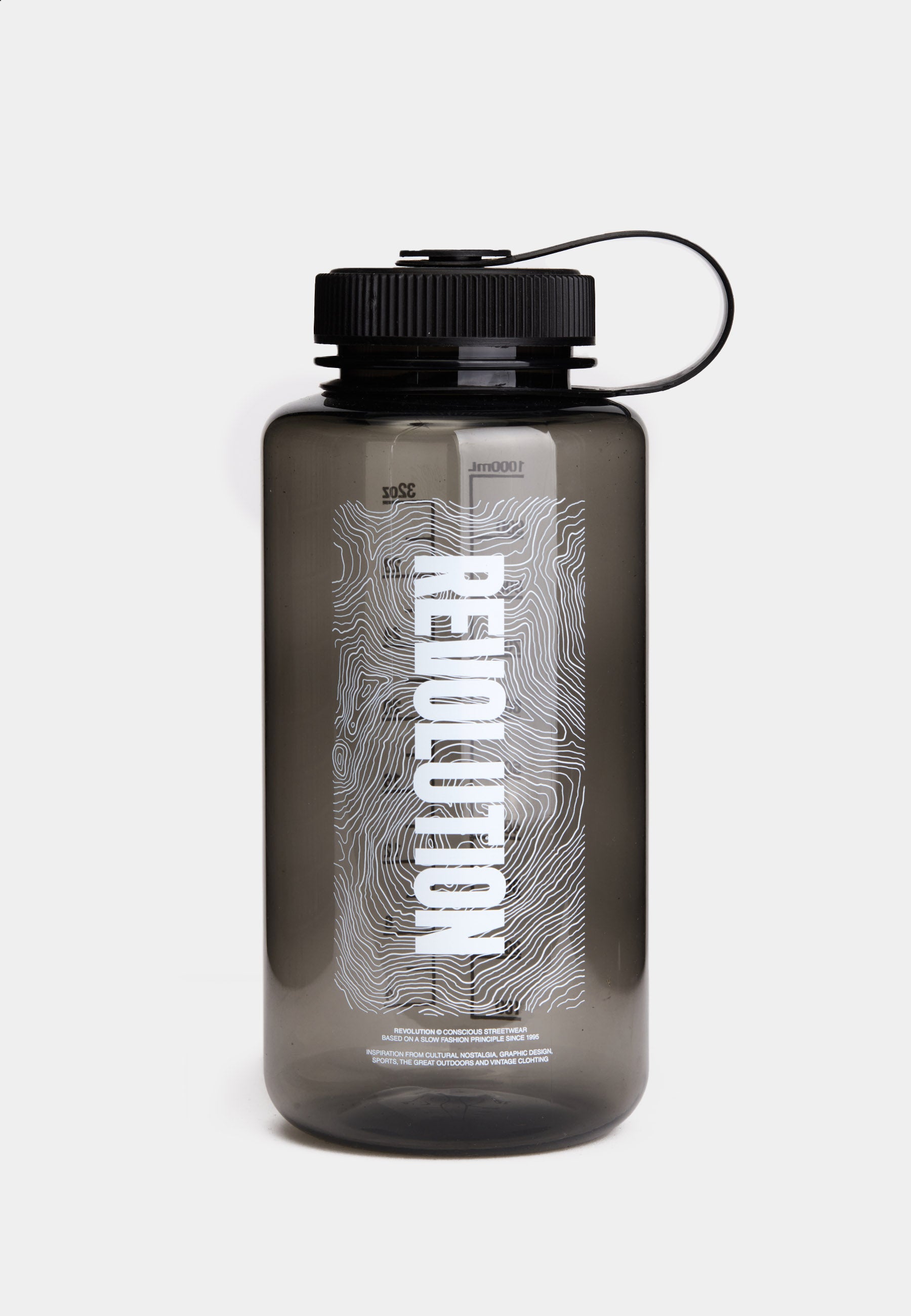 Revolution Water Bottle Merchandise Black