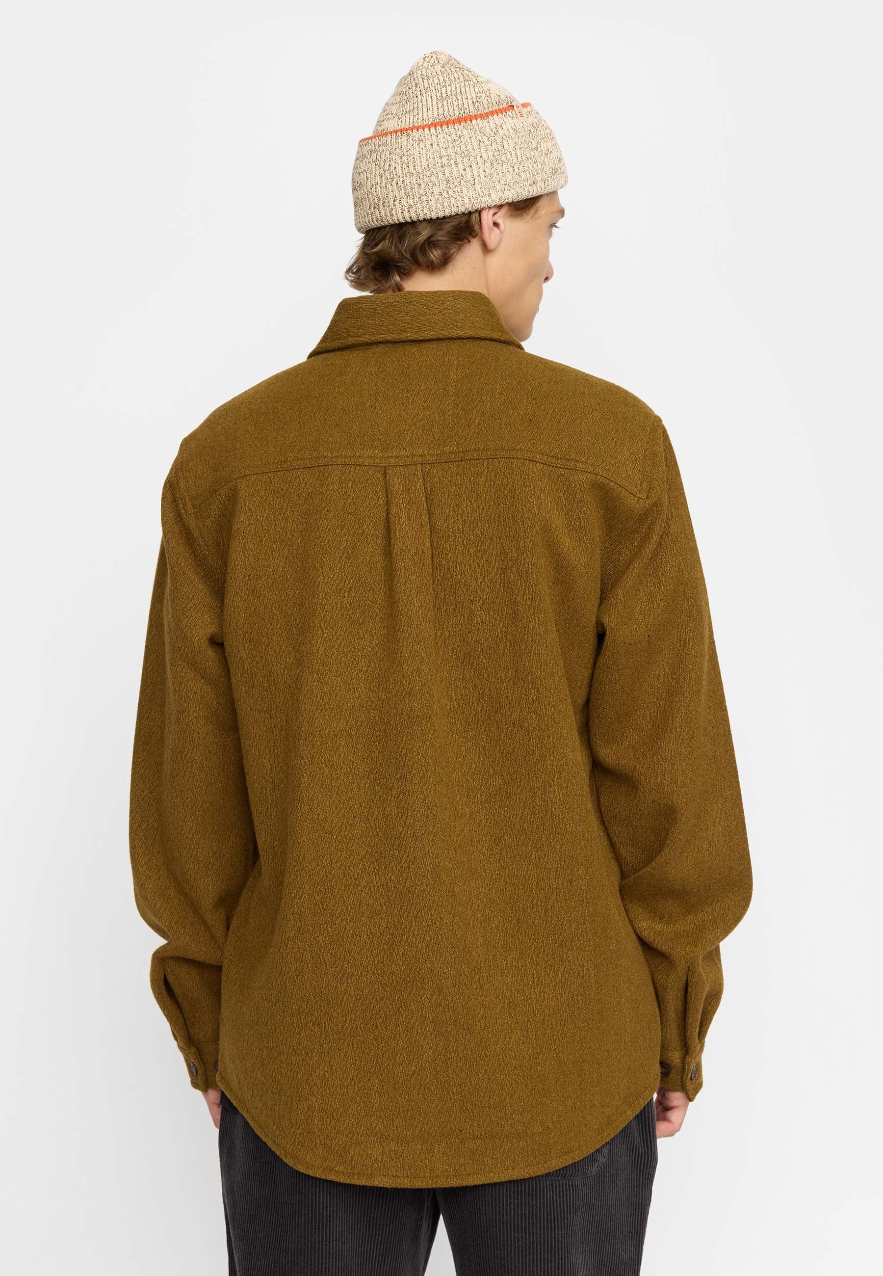 Revolution Worker Overshirt Overshirts Dustbrown
