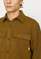Revolution Worker Overshirt Overshirts Dustbrown