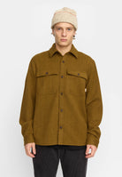 Revolution Worker Overshirt Overshirts Dustbrown