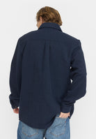 Revolution Worker Overshirt Overshirts Navy