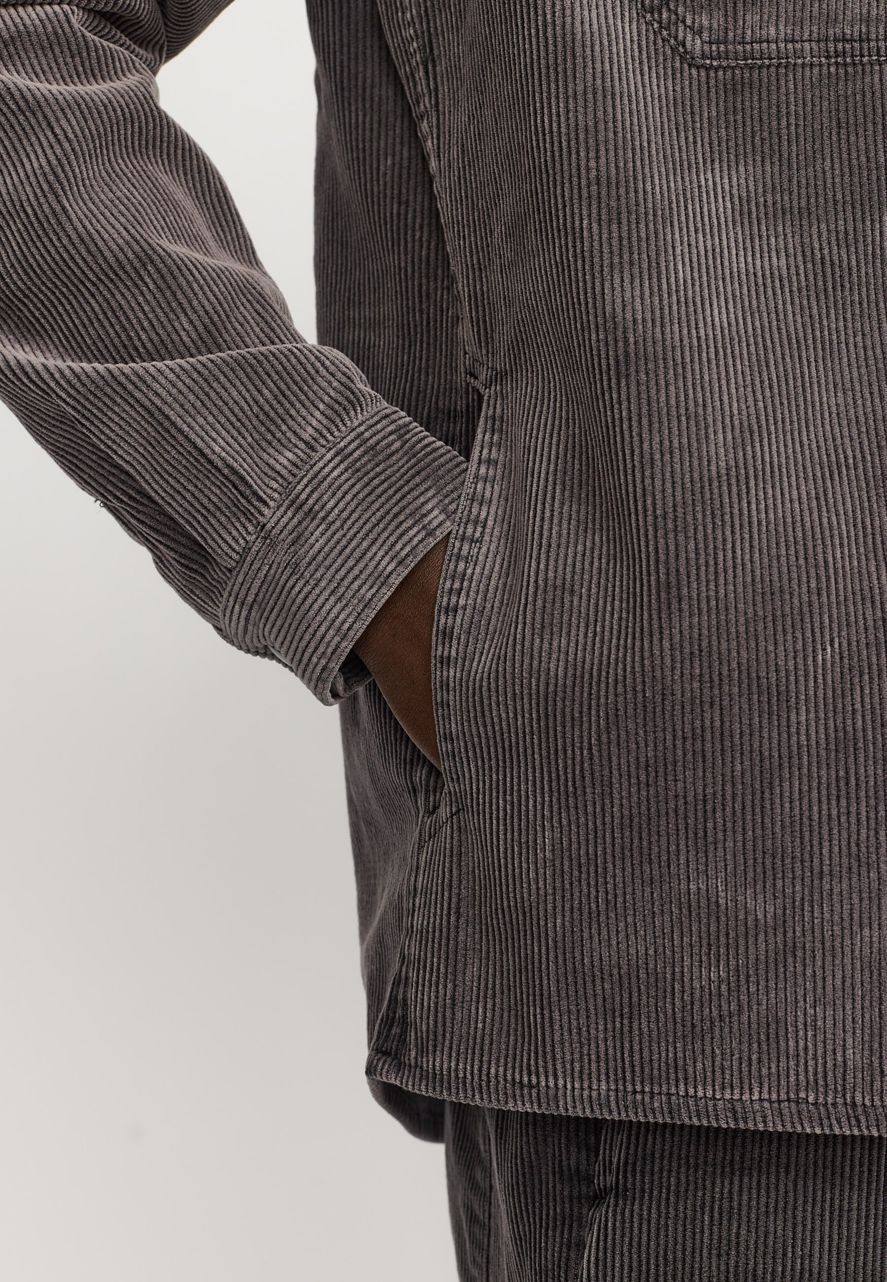 Revolution Worker Overshirt Overshirts Darkgrey