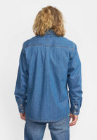 Revolution Worker Shirt Long-sleeve Shirts Blue