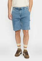 Revolution Loose-fit Denim Shorts Shorts Blue